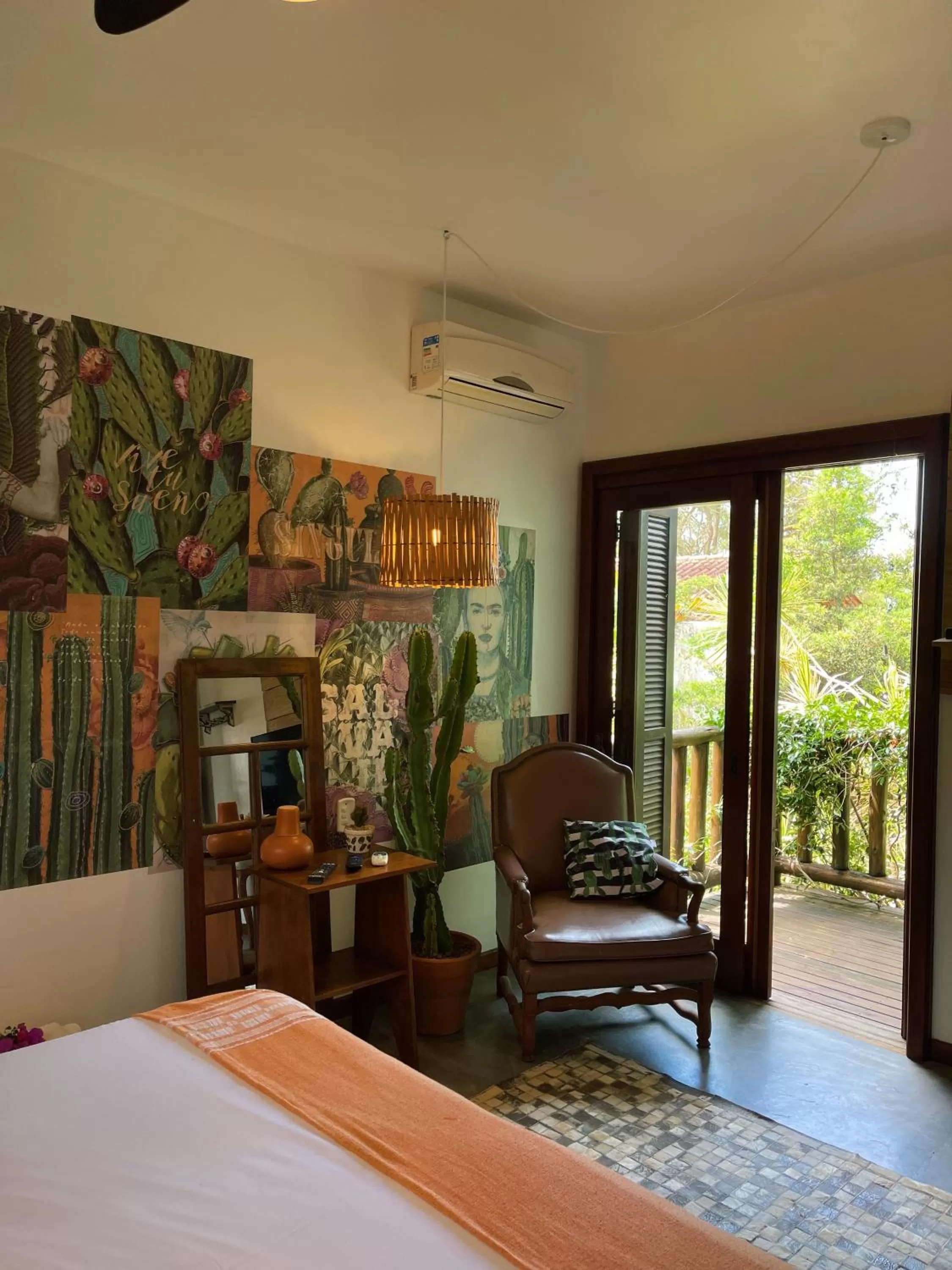 Bedroom in Pousada Santarina