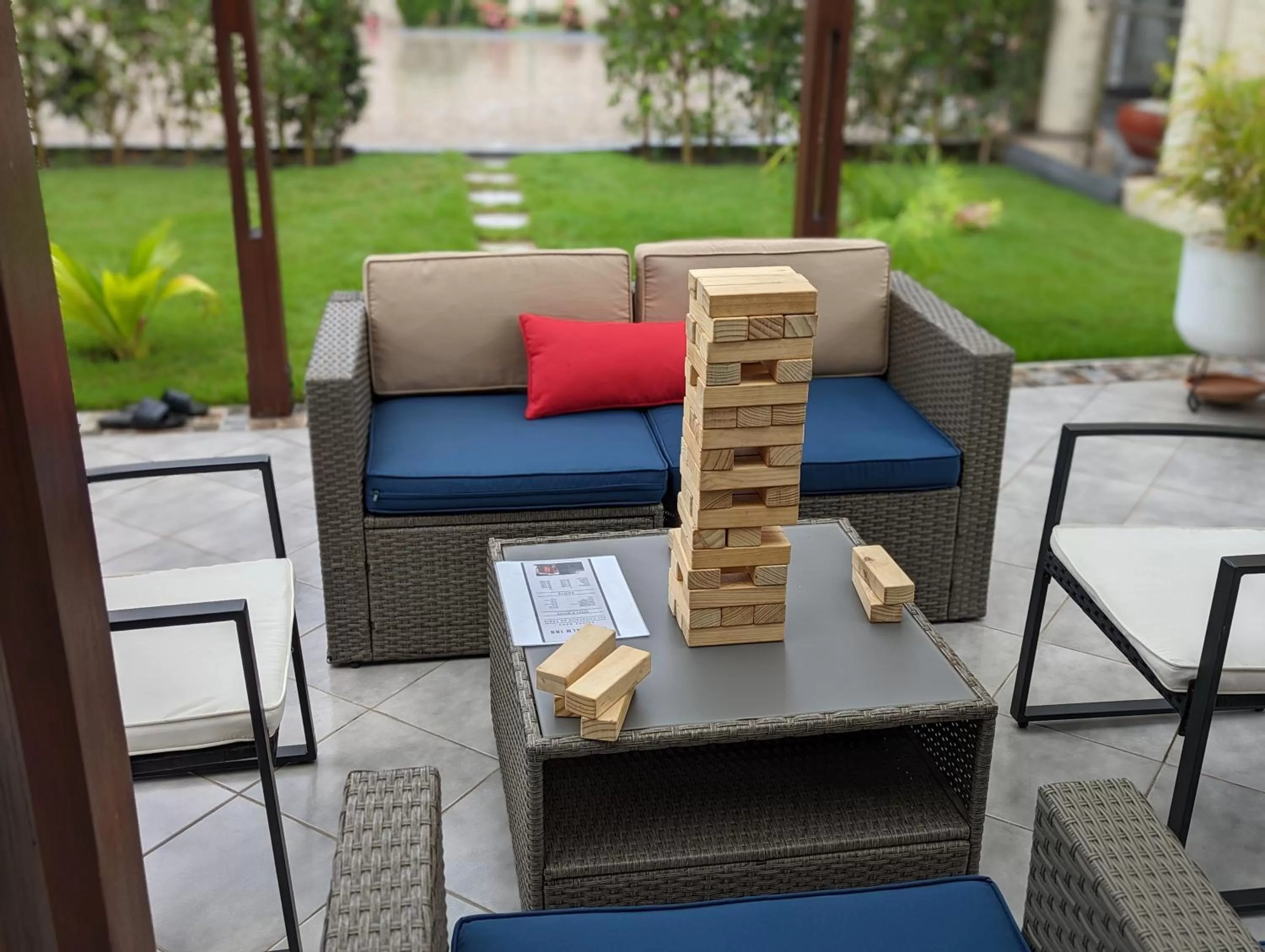 Garden in KoKo Palm Inn LTD