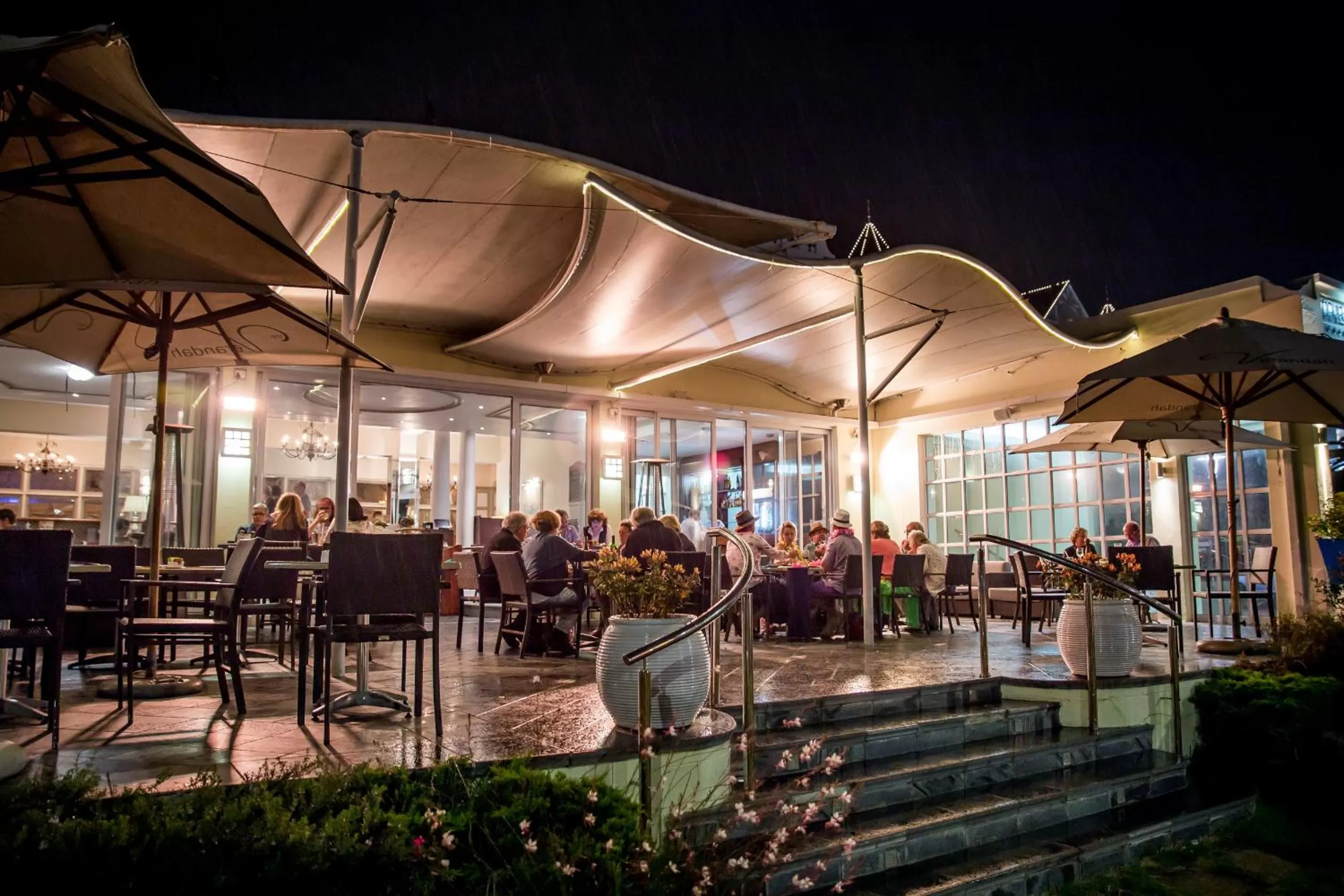 Patio in The Beach Hotel