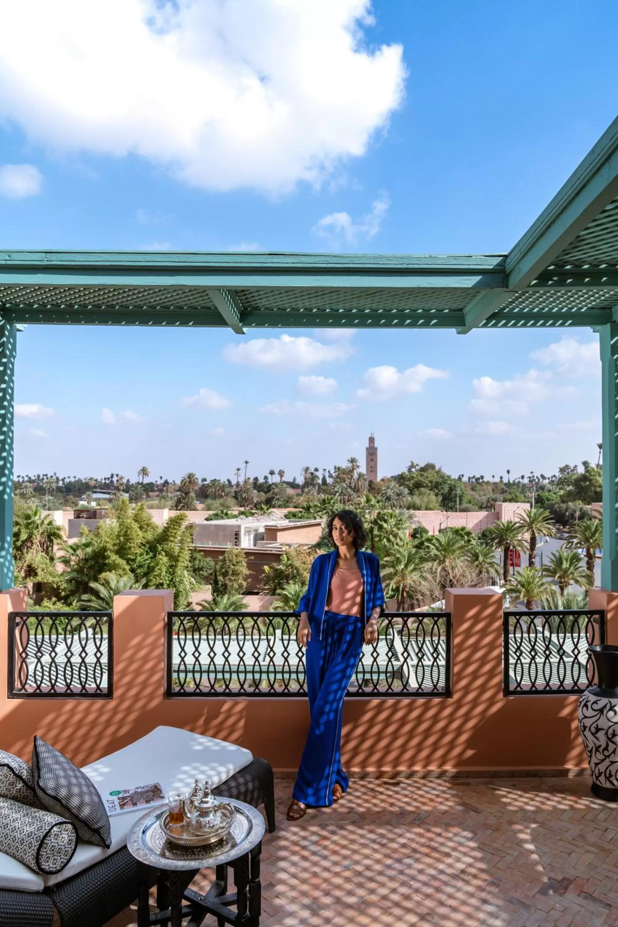 Balcony/Terrace in Sofitel Marrakech Palais Impérial & Spa
