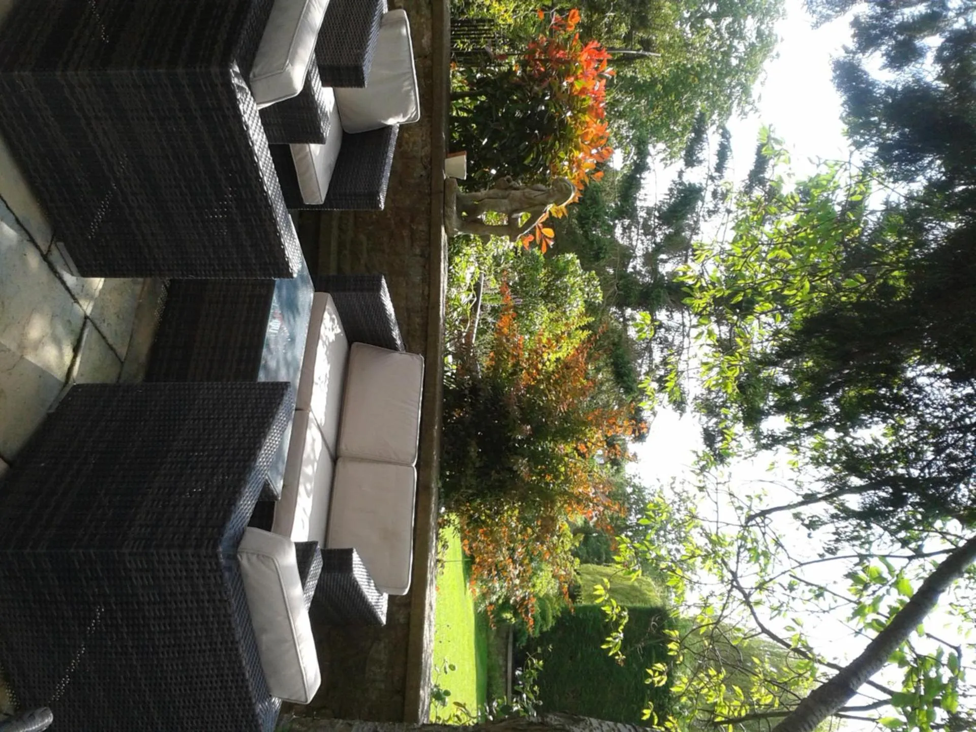 Patio in Best Western Sysonby Knoll Hotel