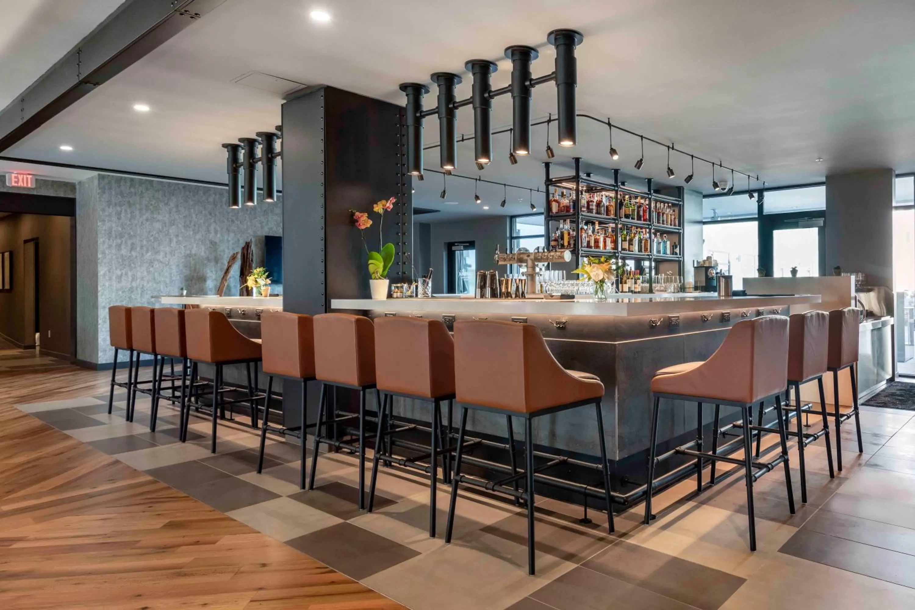 Lounge or bar in Cambria Hotel Portland Downtown Old Port