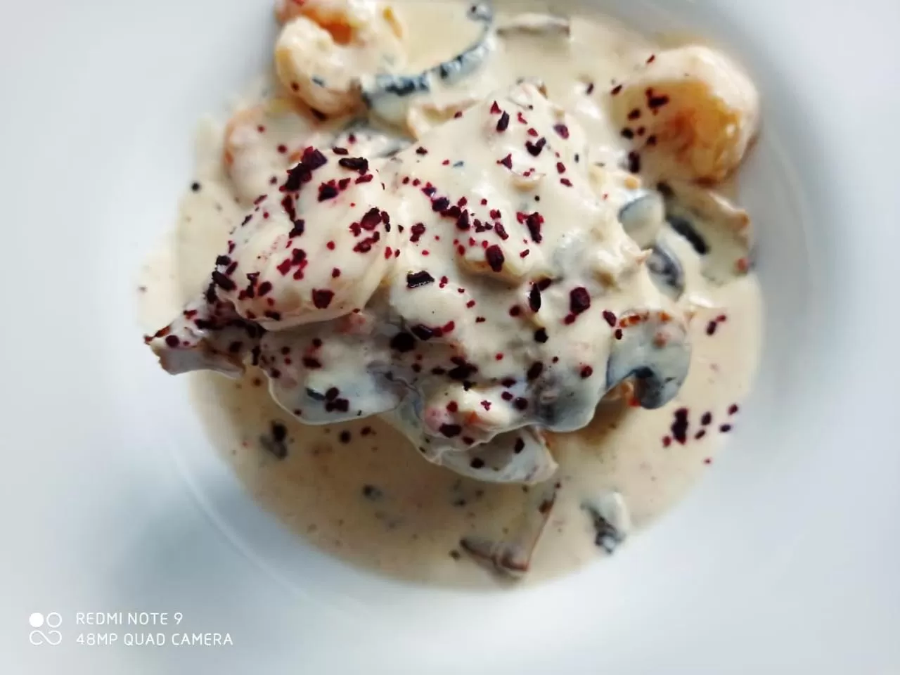 Food in Hotel Refugio Pozo Azul