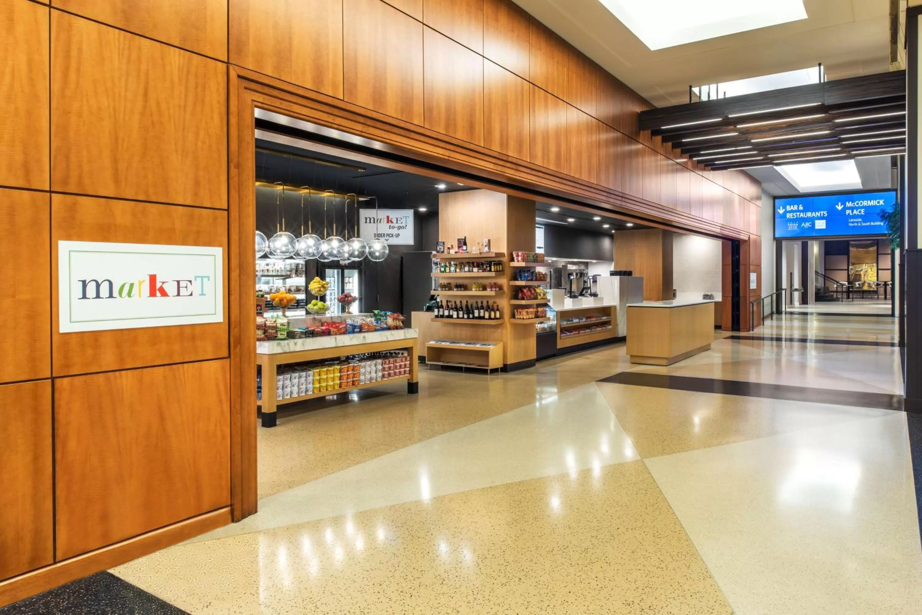 Restaurant/places to eat in Hyatt Regency McCormick Place Chicago