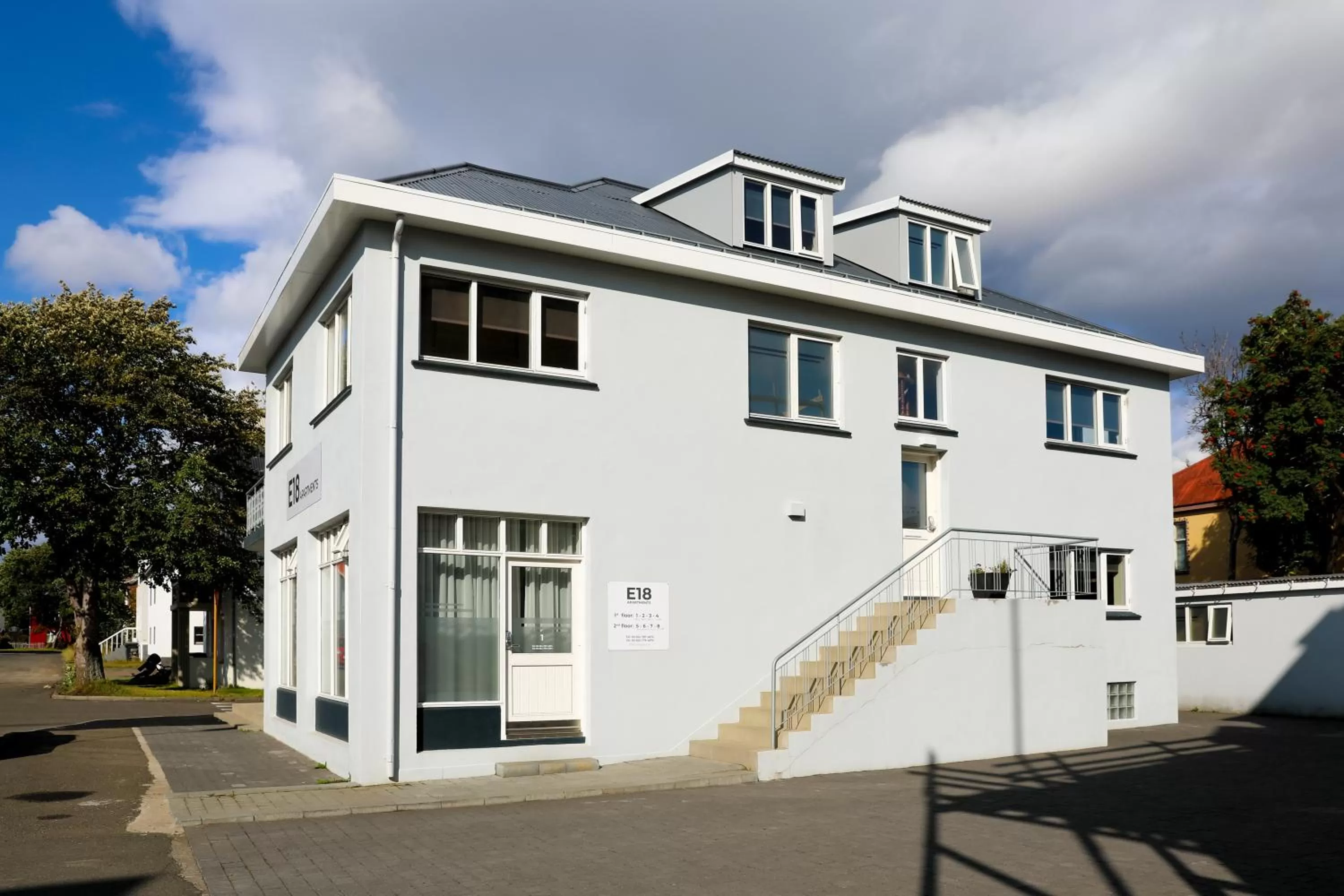 Property building in E18 Apartments