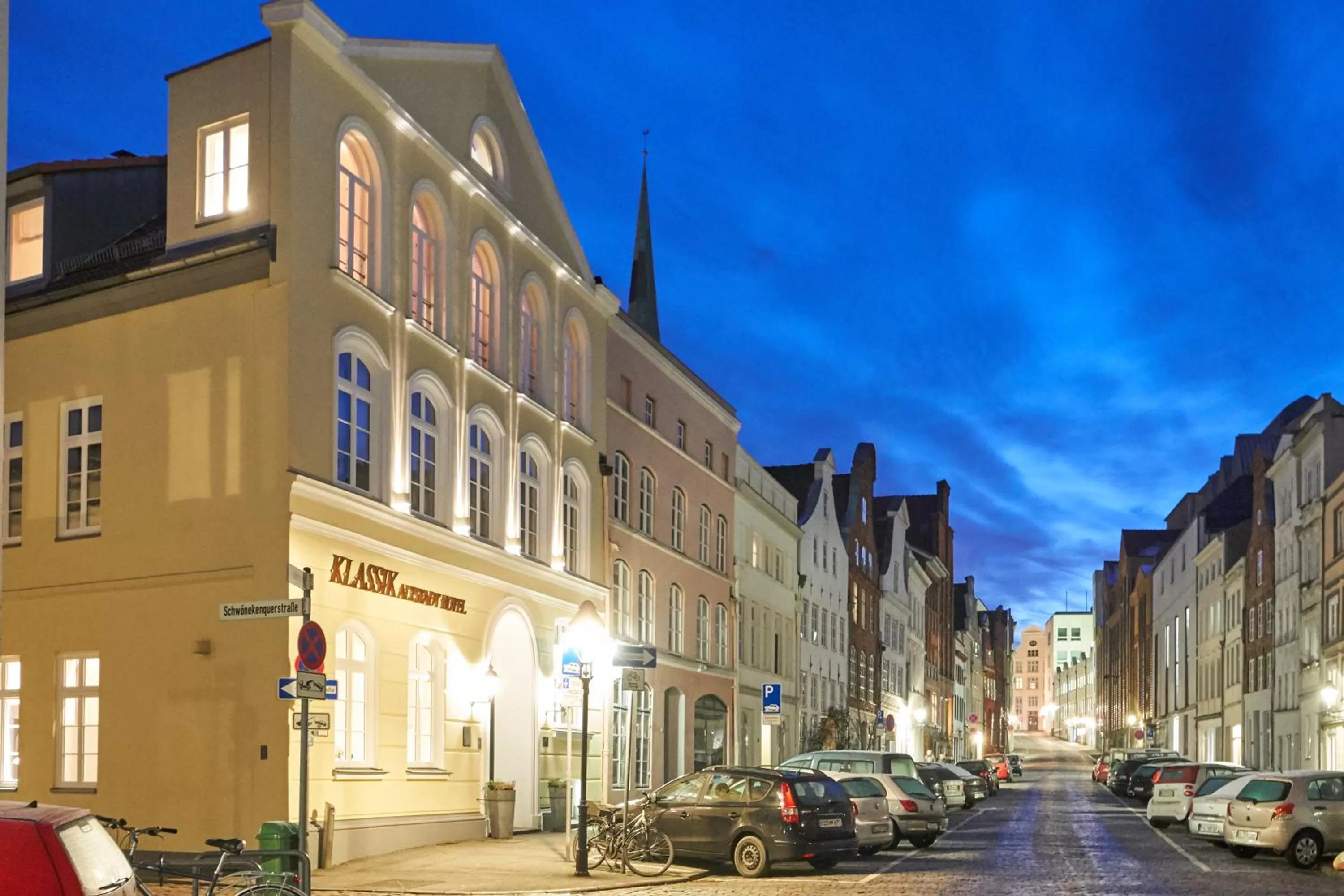 Property building in TOP CityLine Klassik Altstadt Hotel Lübeck