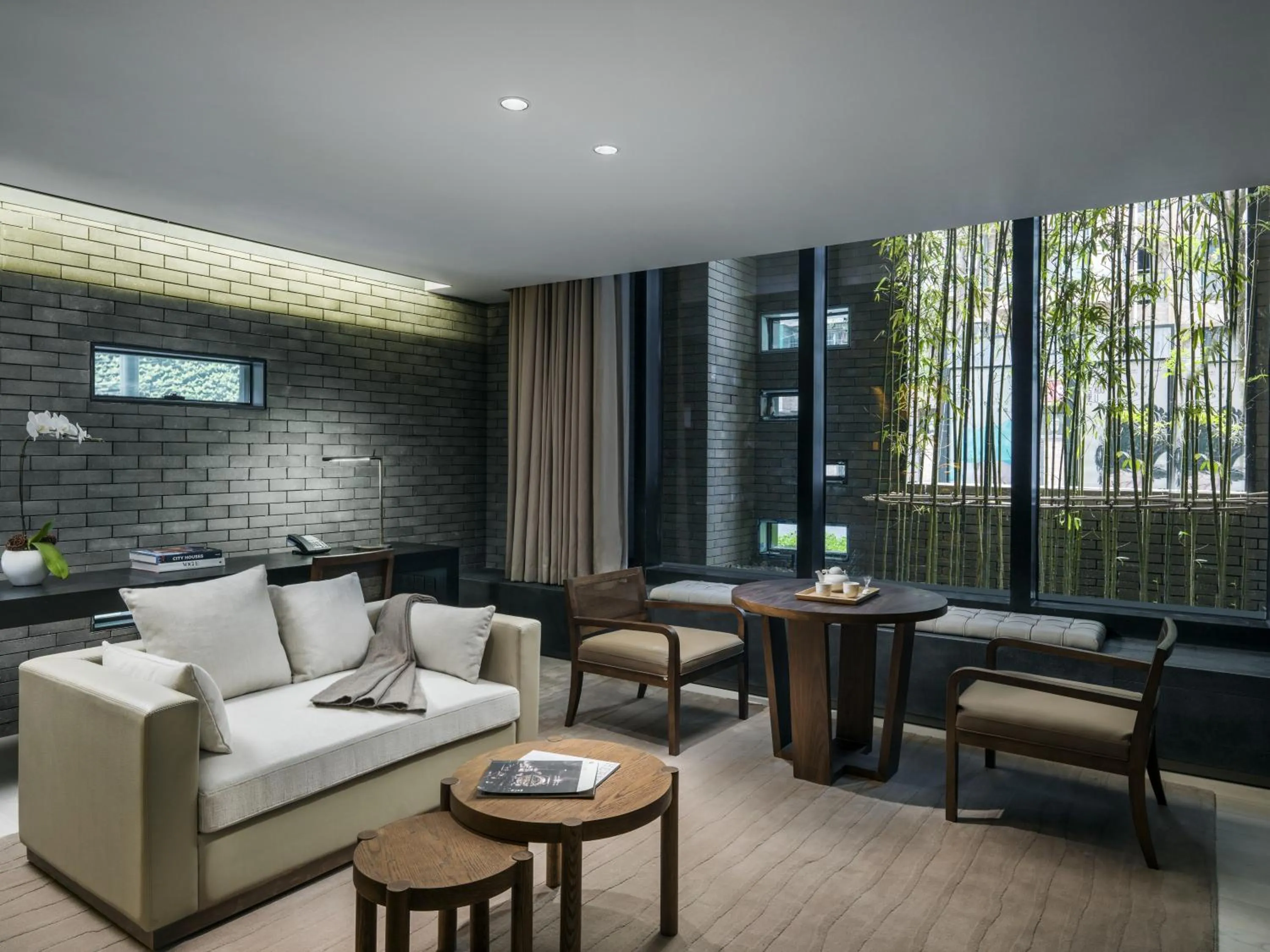 Living room in Upper House Chengdu