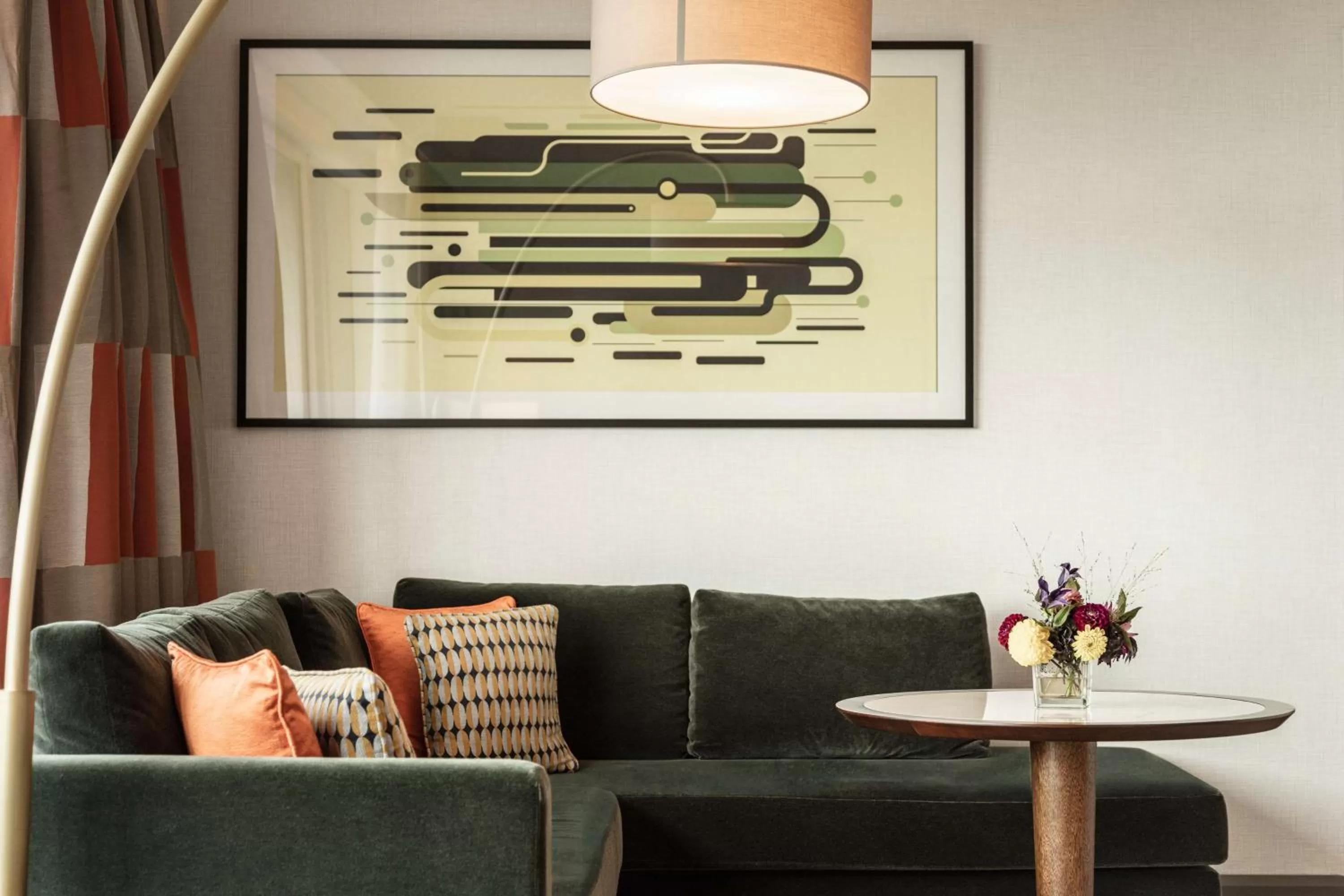 Living room in Hilton Amsterdam