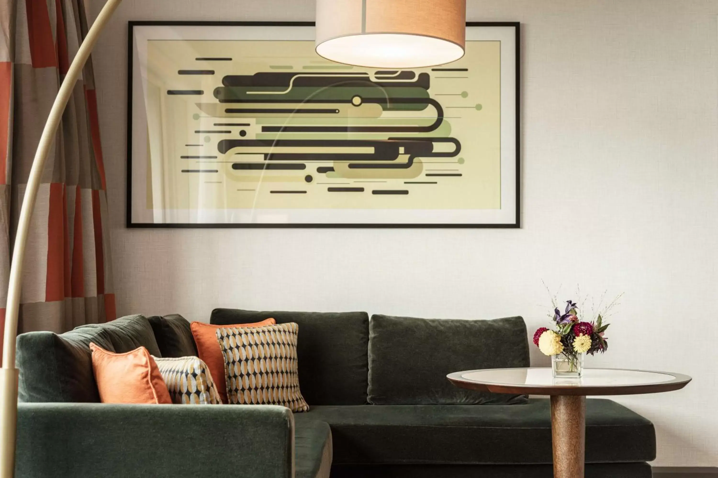 King Junior Suite Balcony Boulevard View in Hilton Amsterdam King Junior Suite Balcony Boulevard View in Hilton Amsterdam