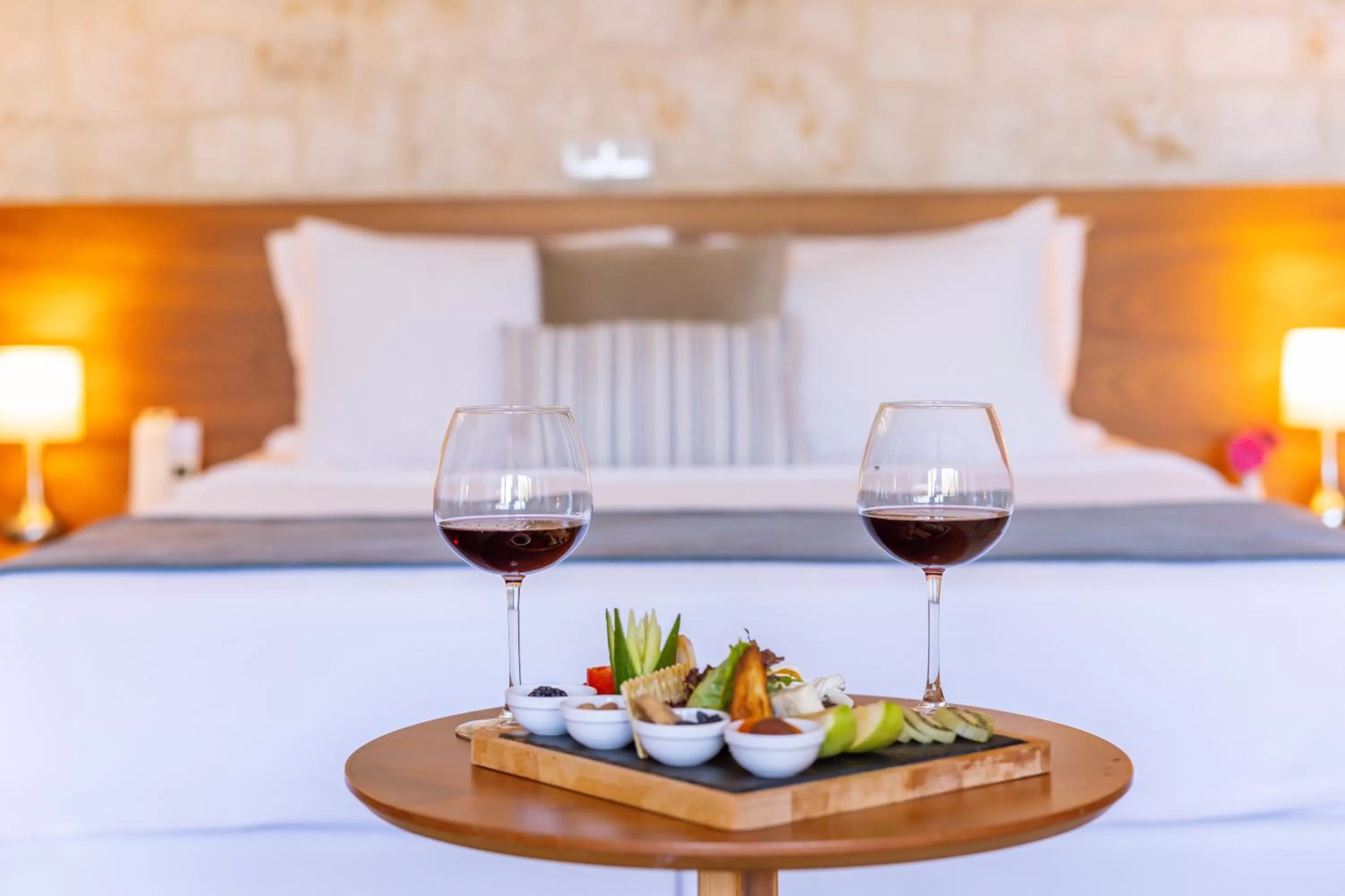 Food close-up, Bed in Olea Nova Hotel