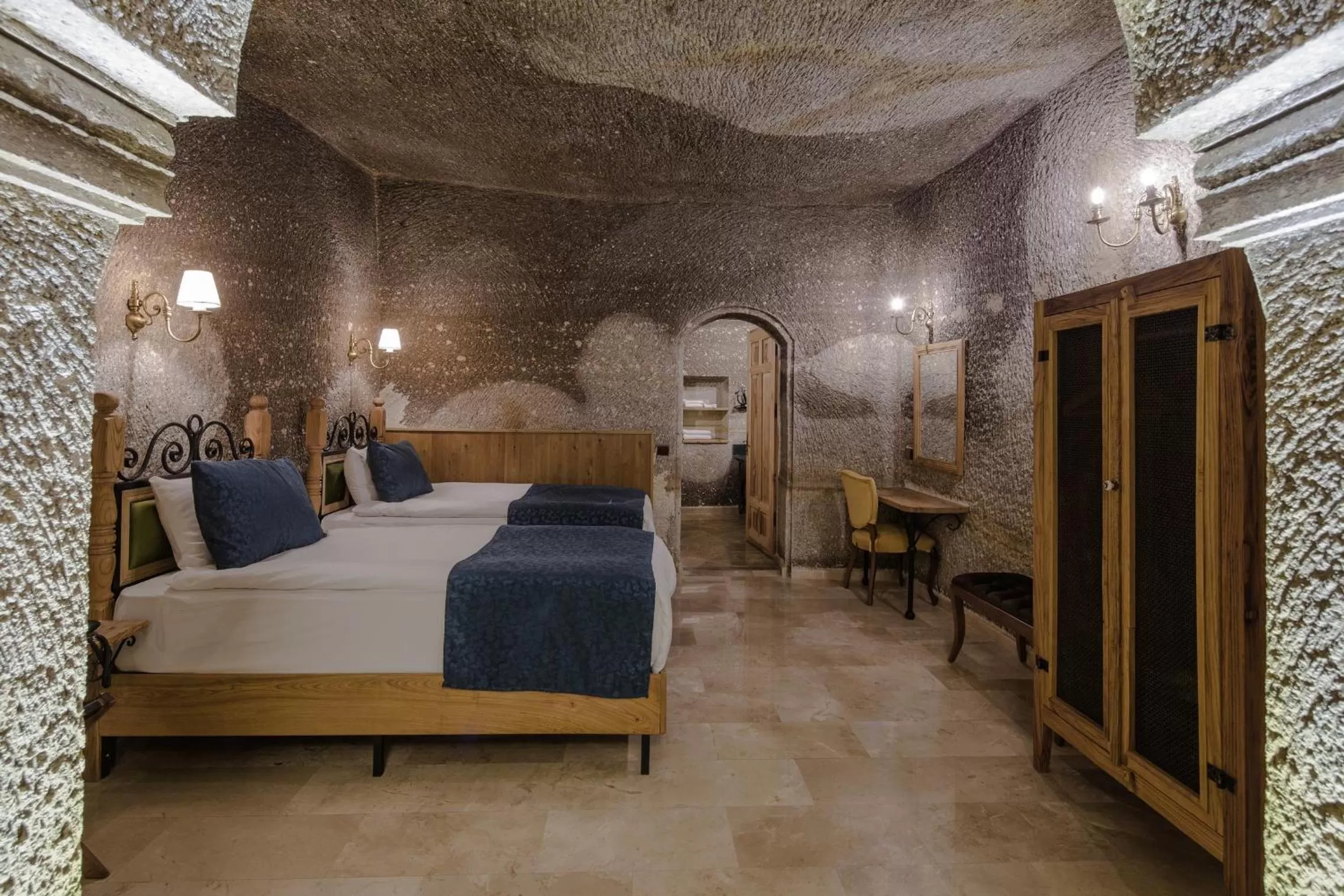 Bedroom, Bed in Lunar Cappadocia Hotel