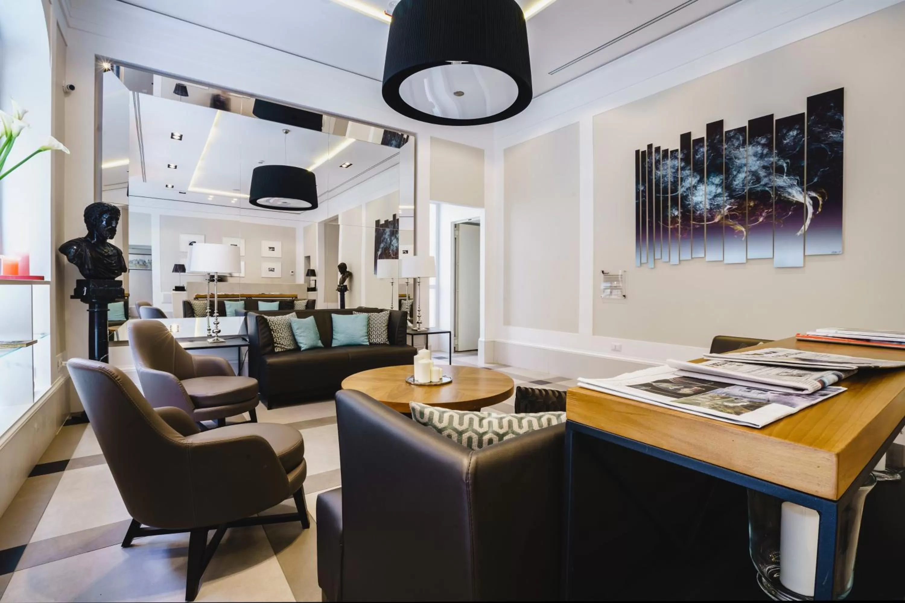 Lobby or reception in Hotel Smeraldo