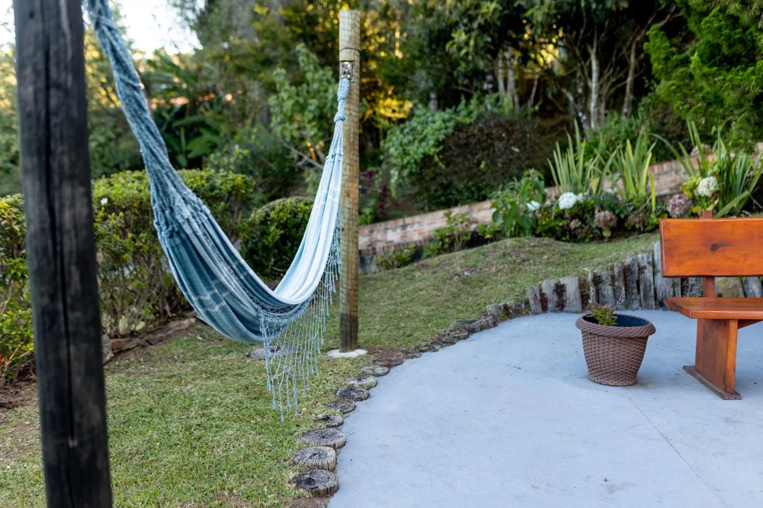 Garden in Chalés 3 Pinheiros