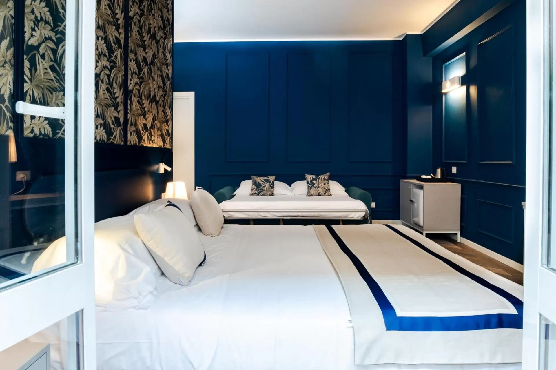 Bed in Hotel Monte Rosa