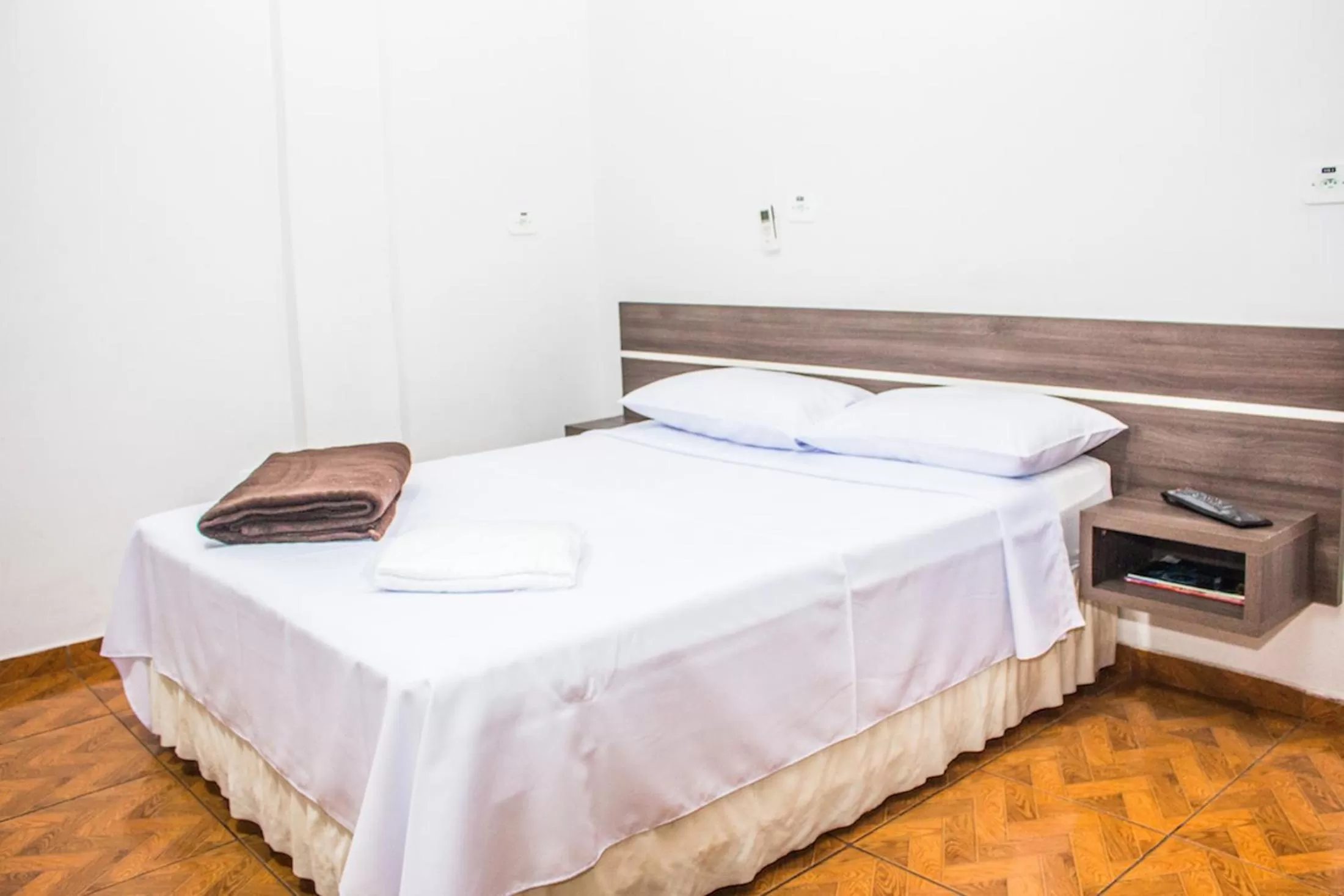 Bed in Hotel Paradizzo