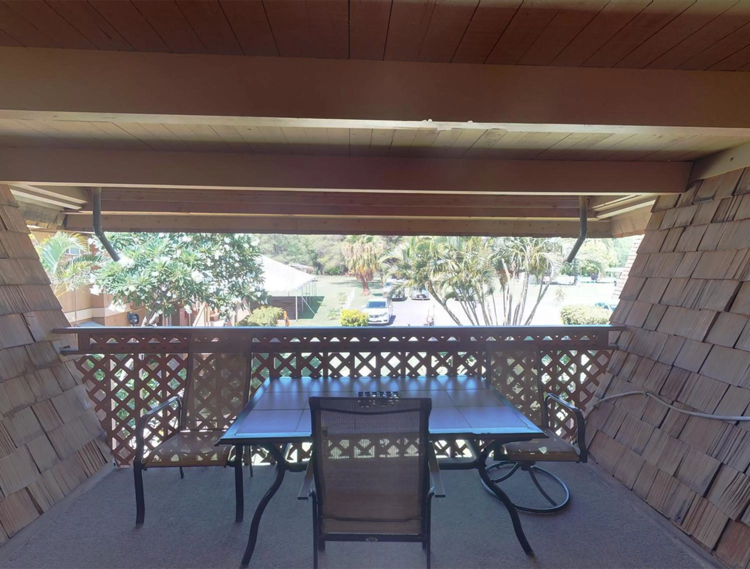 Patio in Hotel Moloka'i