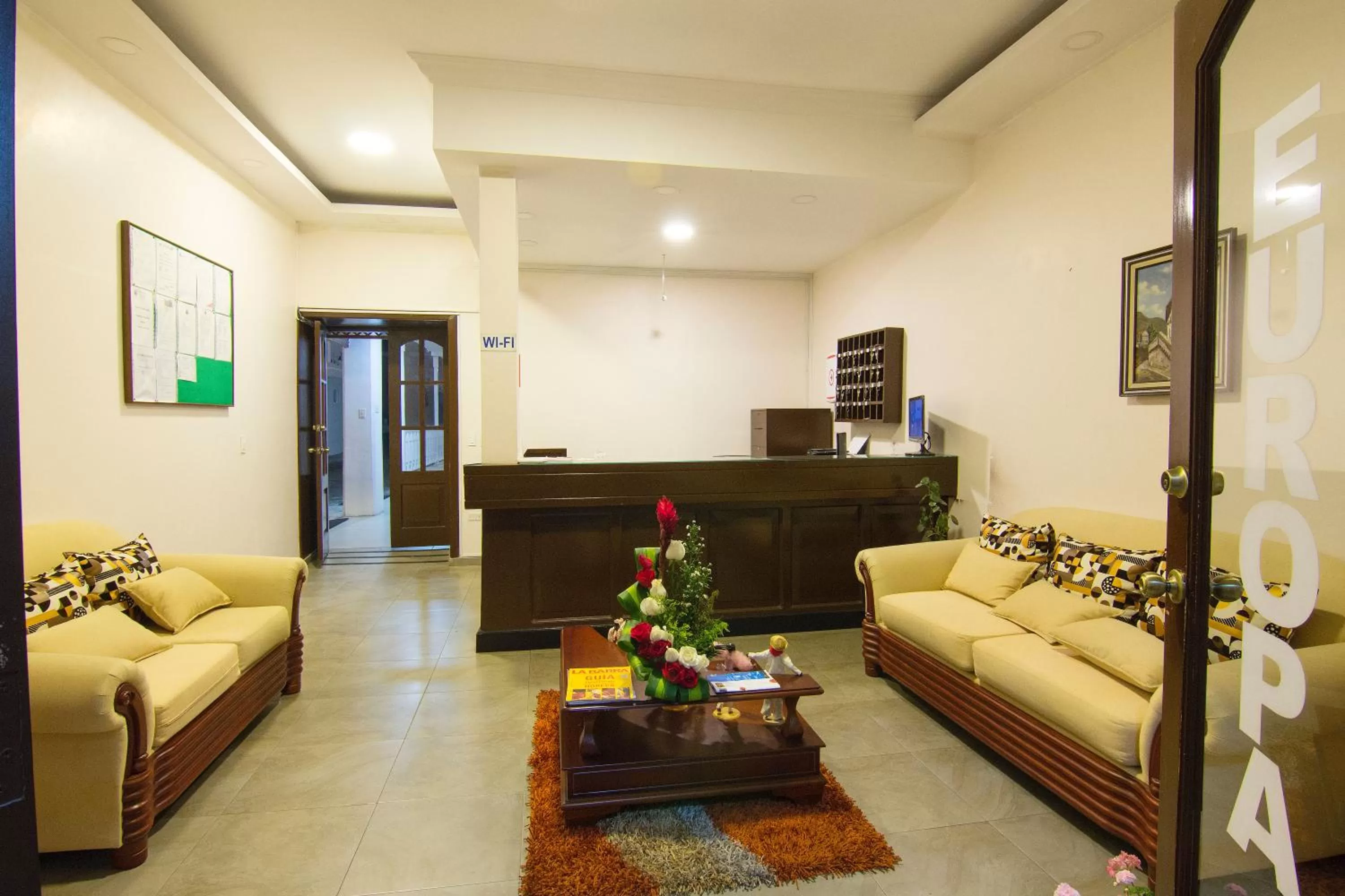 Facade/entrance, Seating Area in Hotel Europa