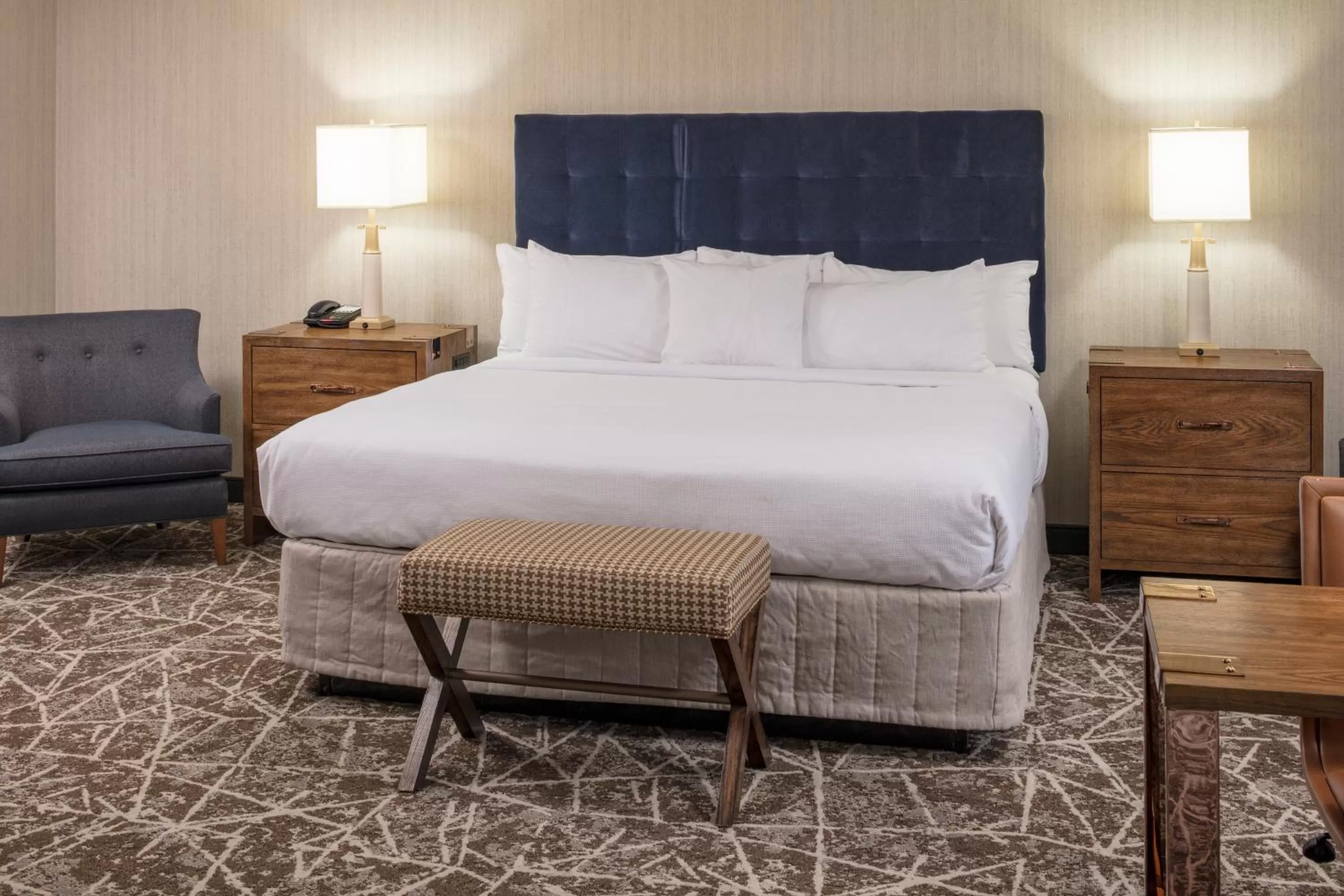 Bedroom, Bed in Hotel 1620 Plymouth Harbor