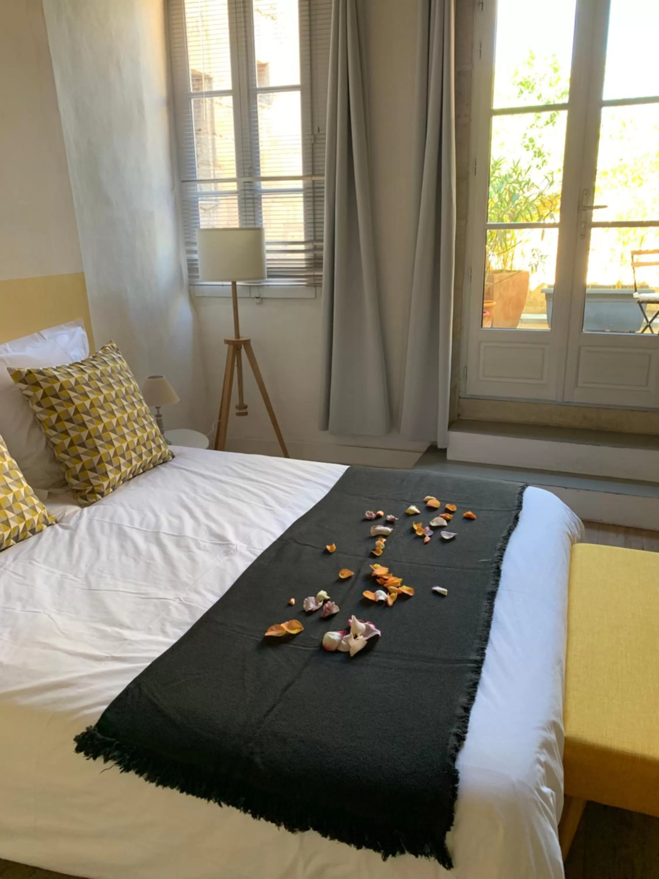 Decorative detail, Bed in In Situ B&B