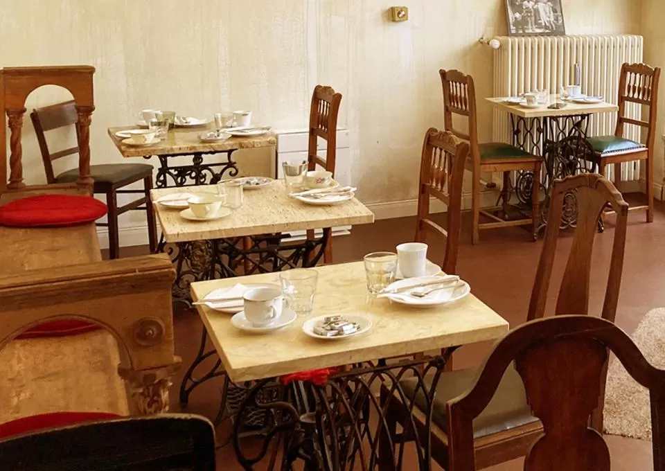 Dining area in Hotel Lux