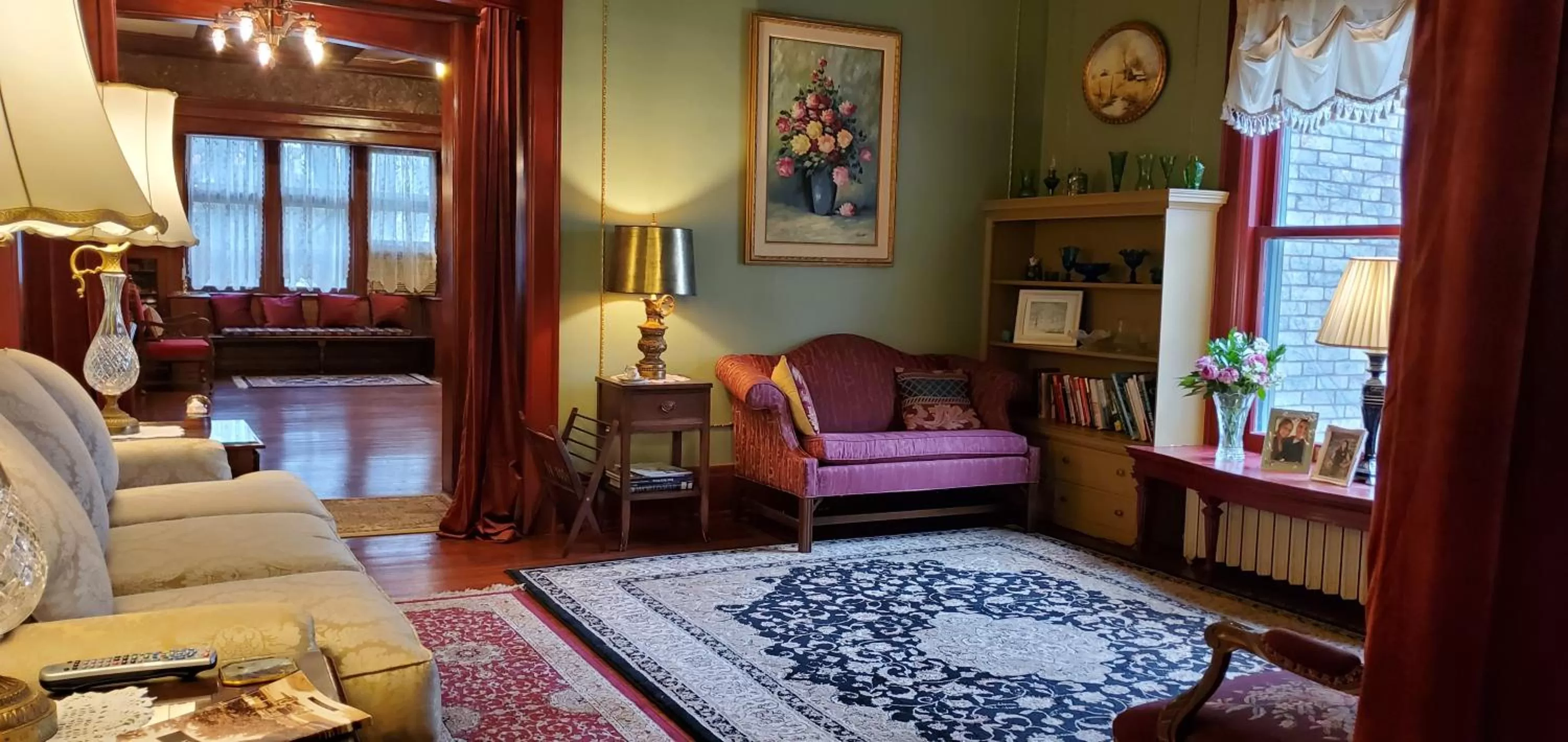 Decorative detail in Saravilla Bed & Breakfast