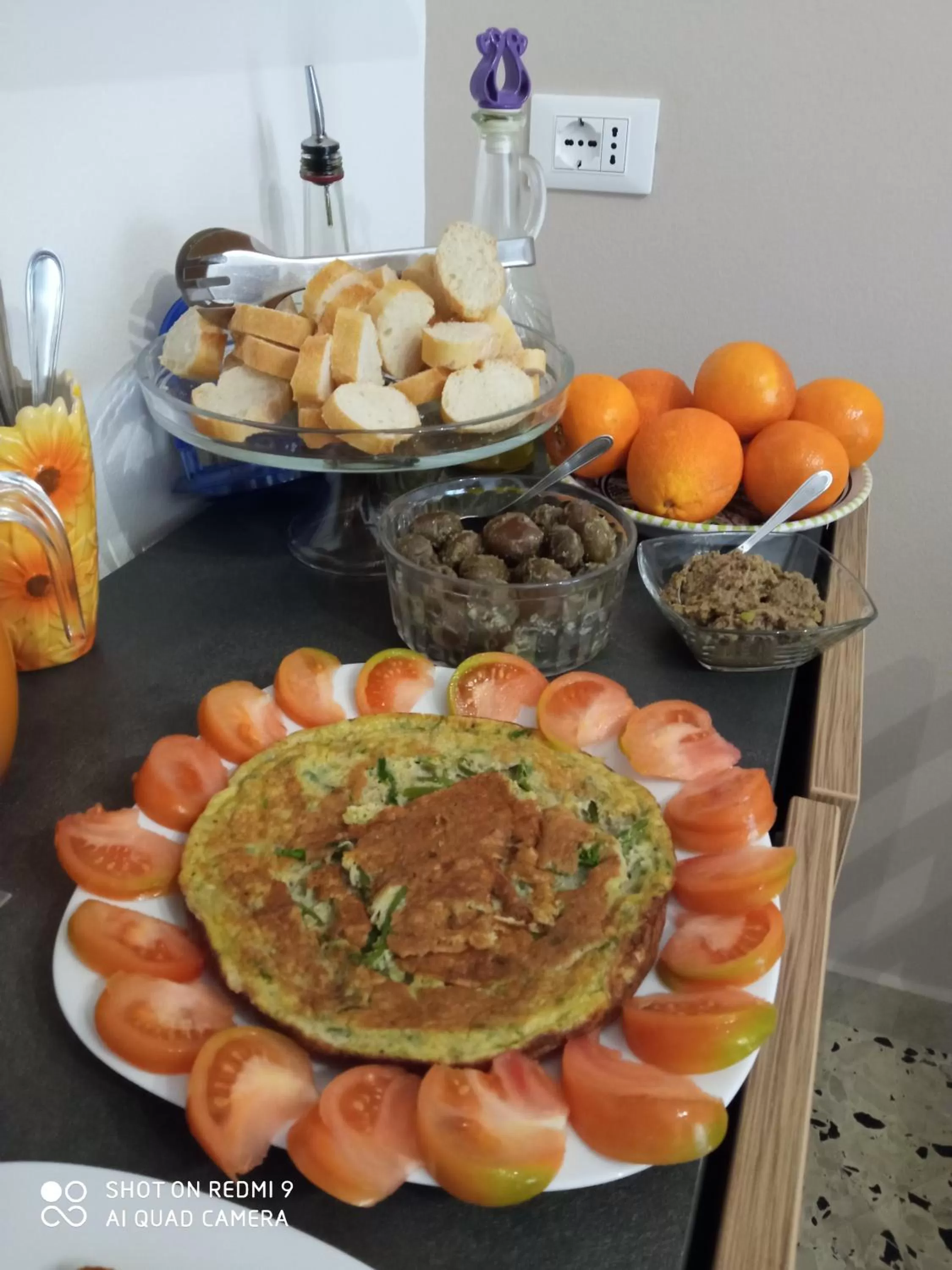 Food and drinks in B&B A Modo Mio