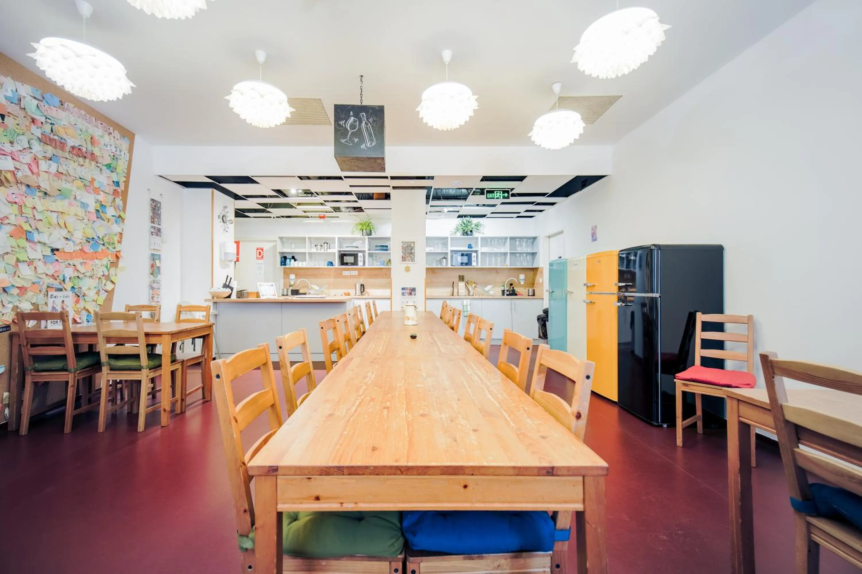 Communal kitchen in Maverick Budapest Soho