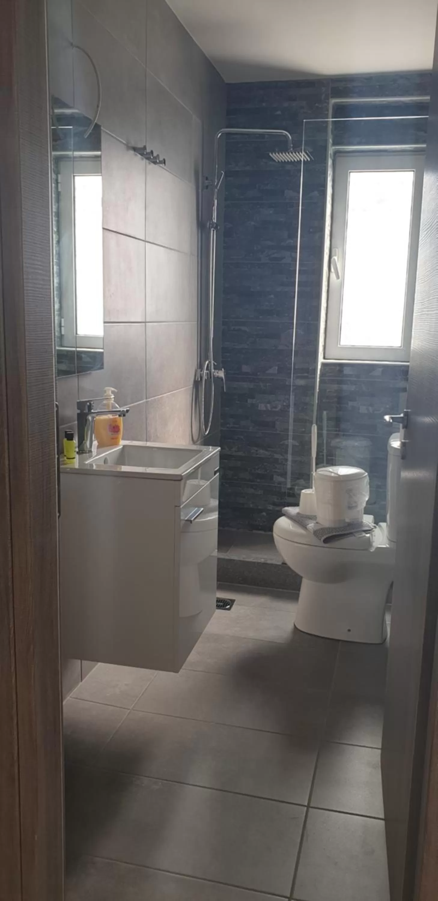 Shower in Alexia's Apartments