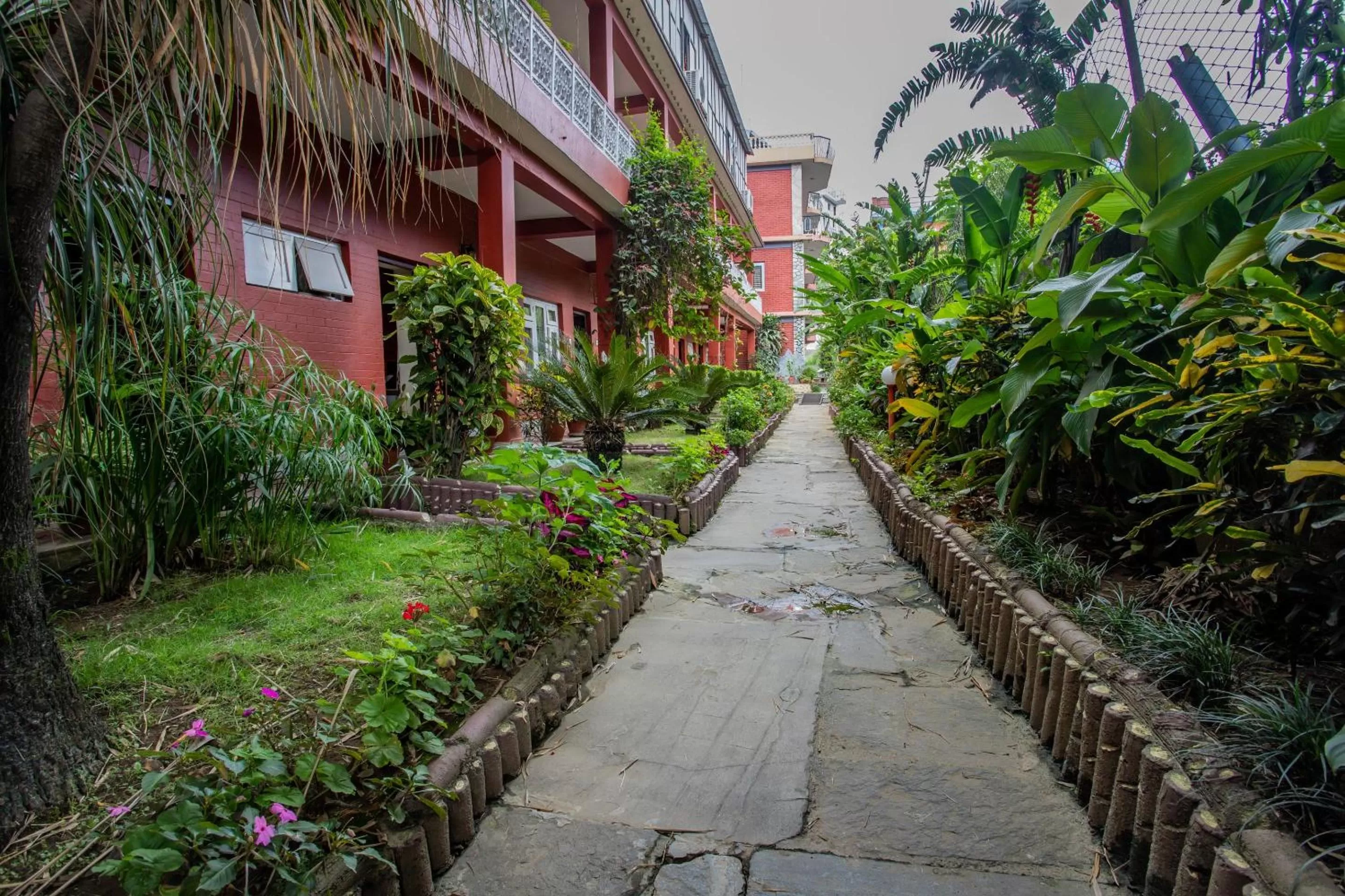 Garden in Hotel Snowland