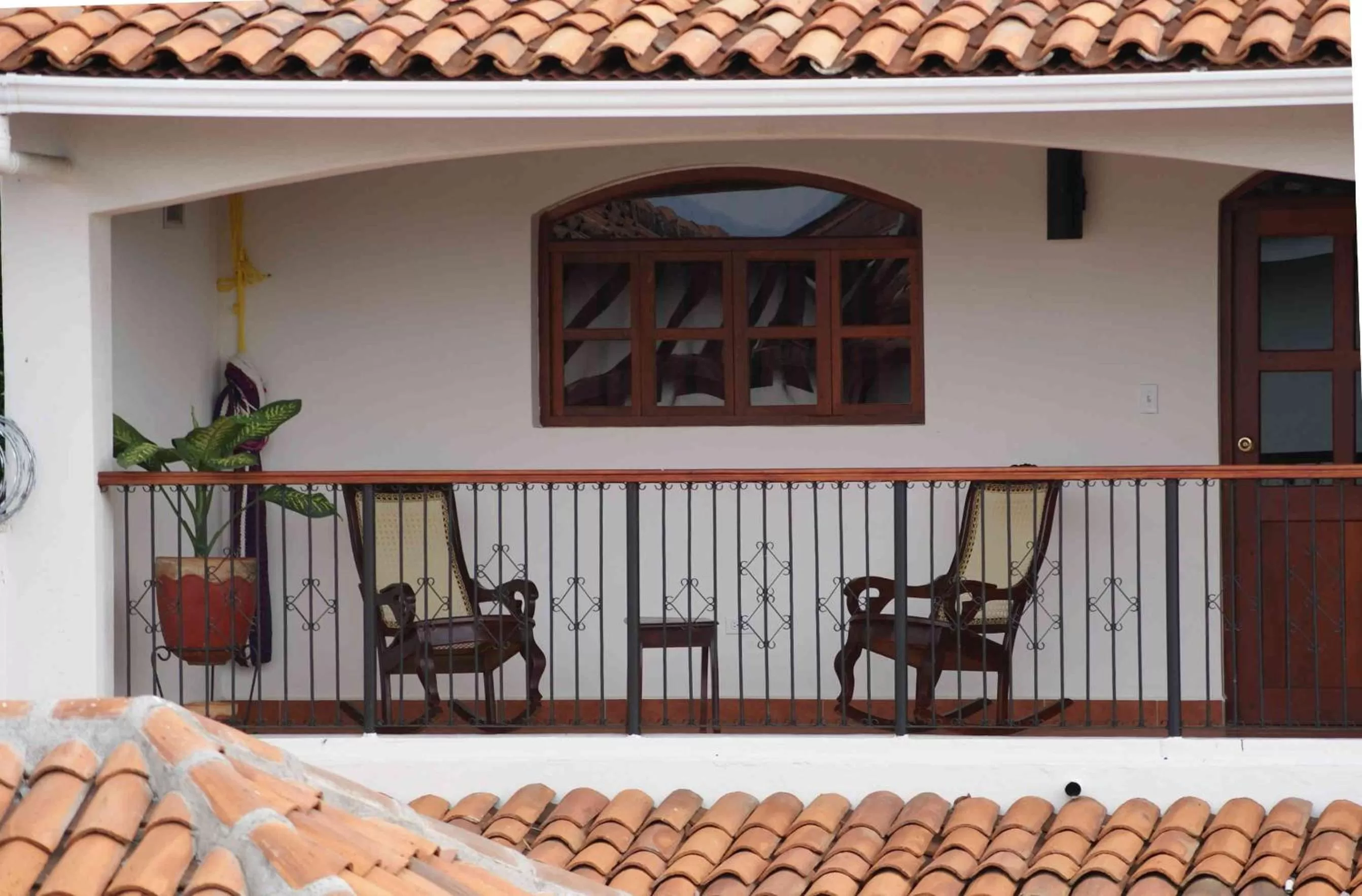Balcony/Terrace in Hotel Cacique Adiact