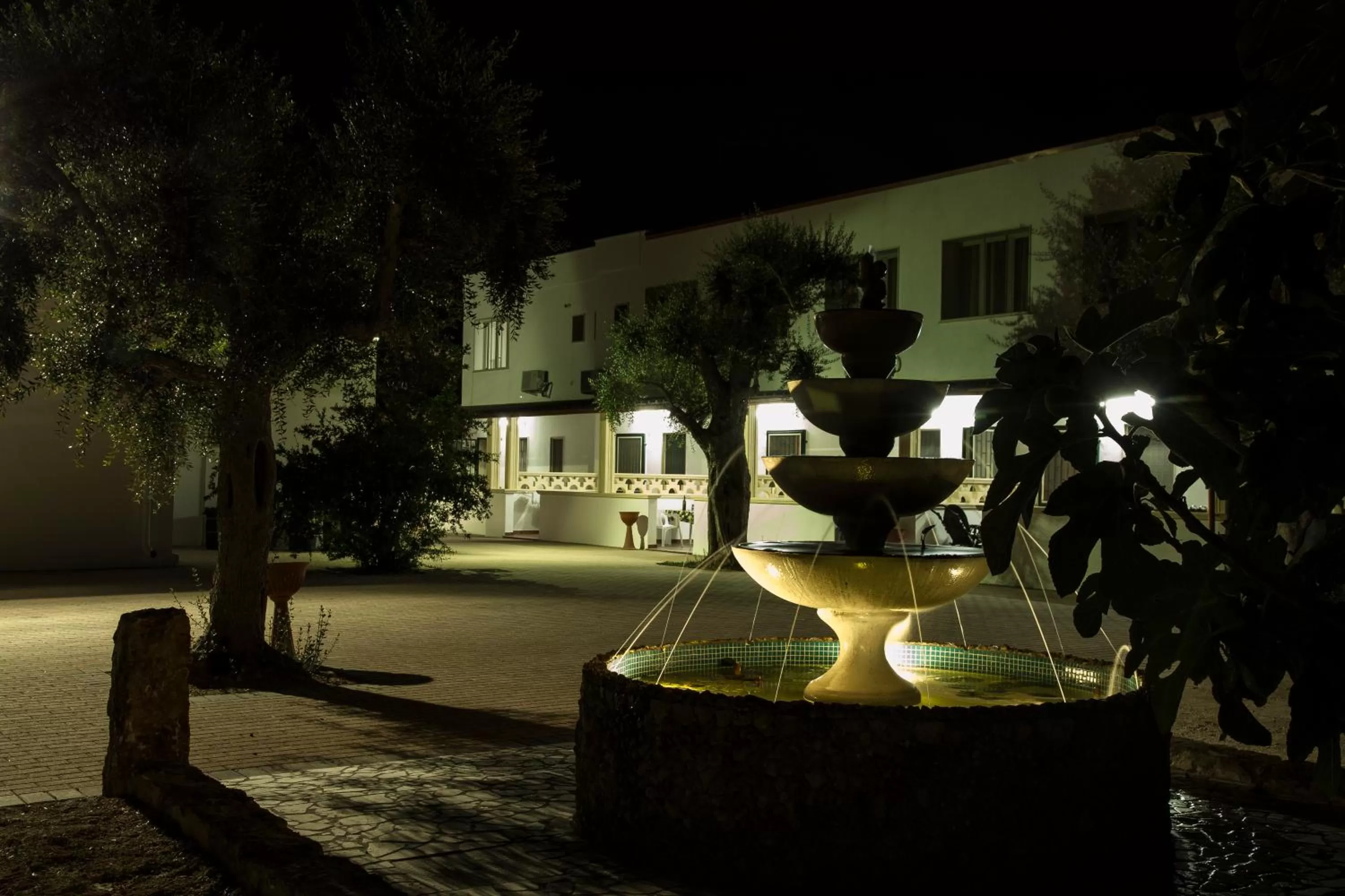 Garden view in B&B La Seta Rossa