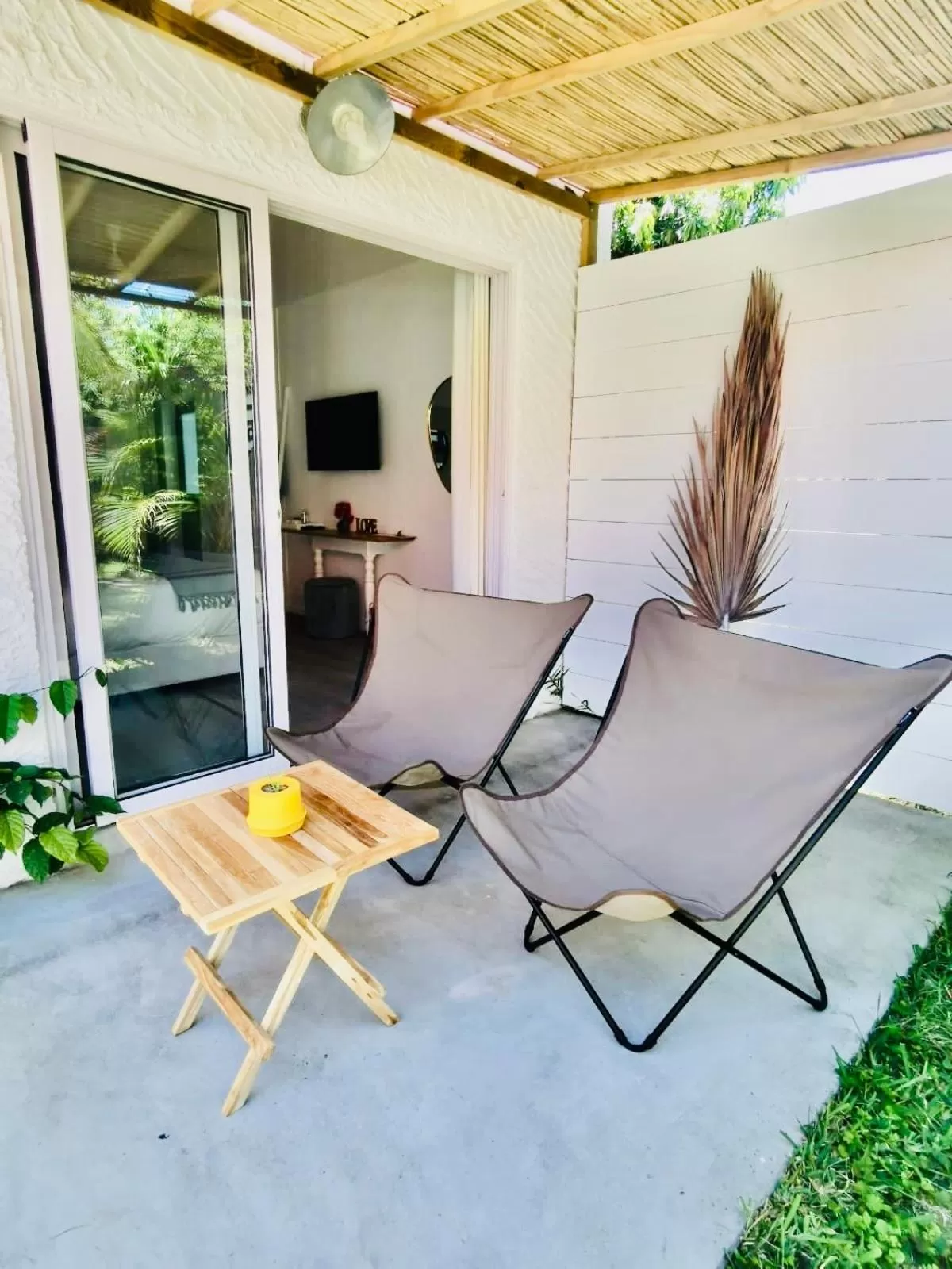 Patio in The Good Life - Eco Lodges & Serenity Boutique Hotel - Adults Only