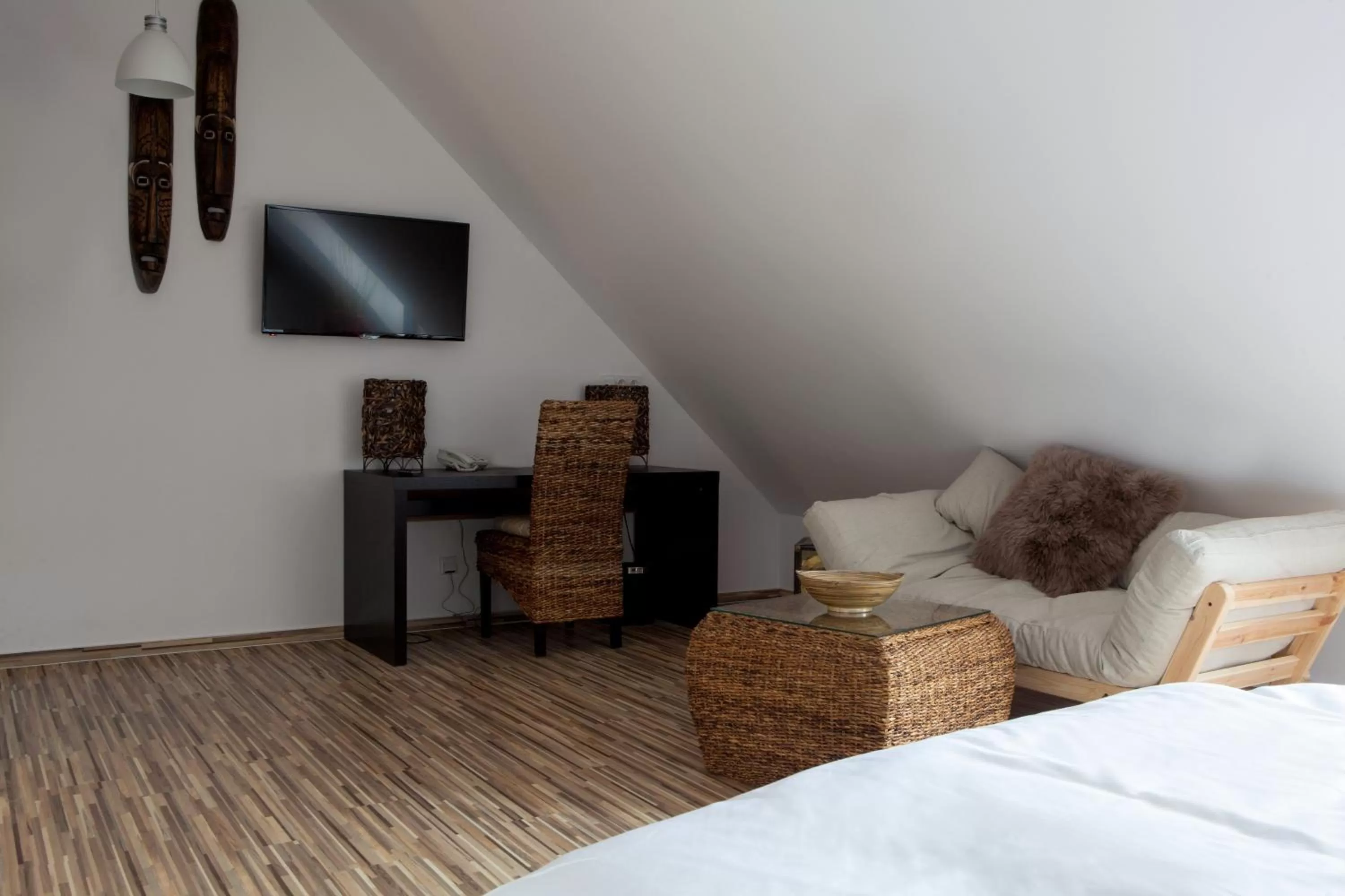 Bedroom, Bed in Hotel Koruna