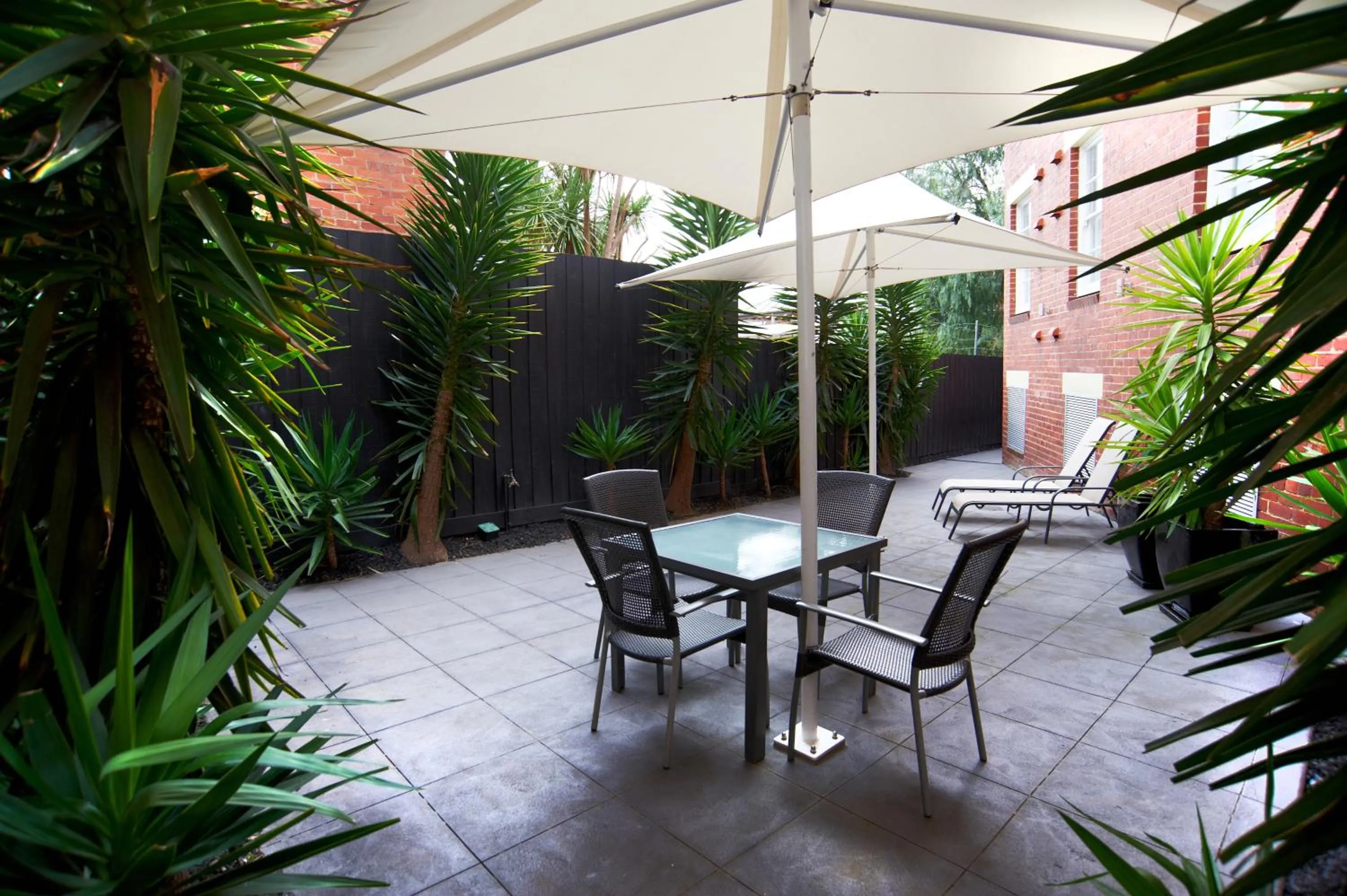 Inner courtyard view in Quest East Melbourne