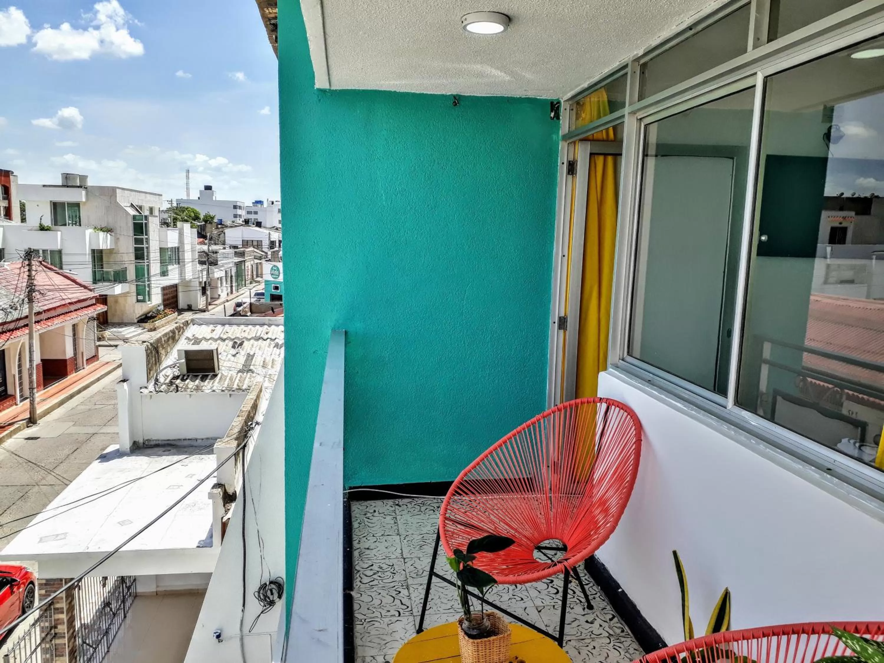 Balcony/Terrace in Bona Vida Hotel