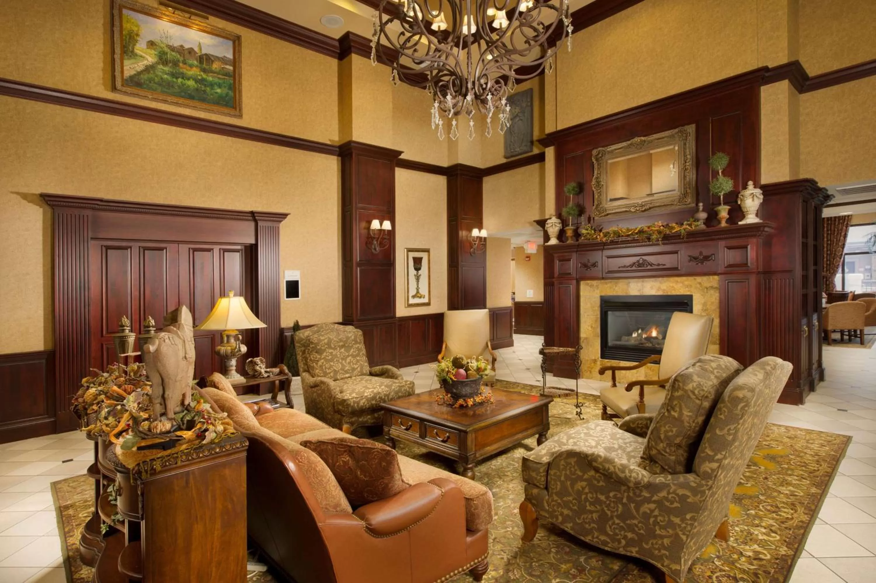 Lobby or reception in Hampton Inn & Suites Stillwater