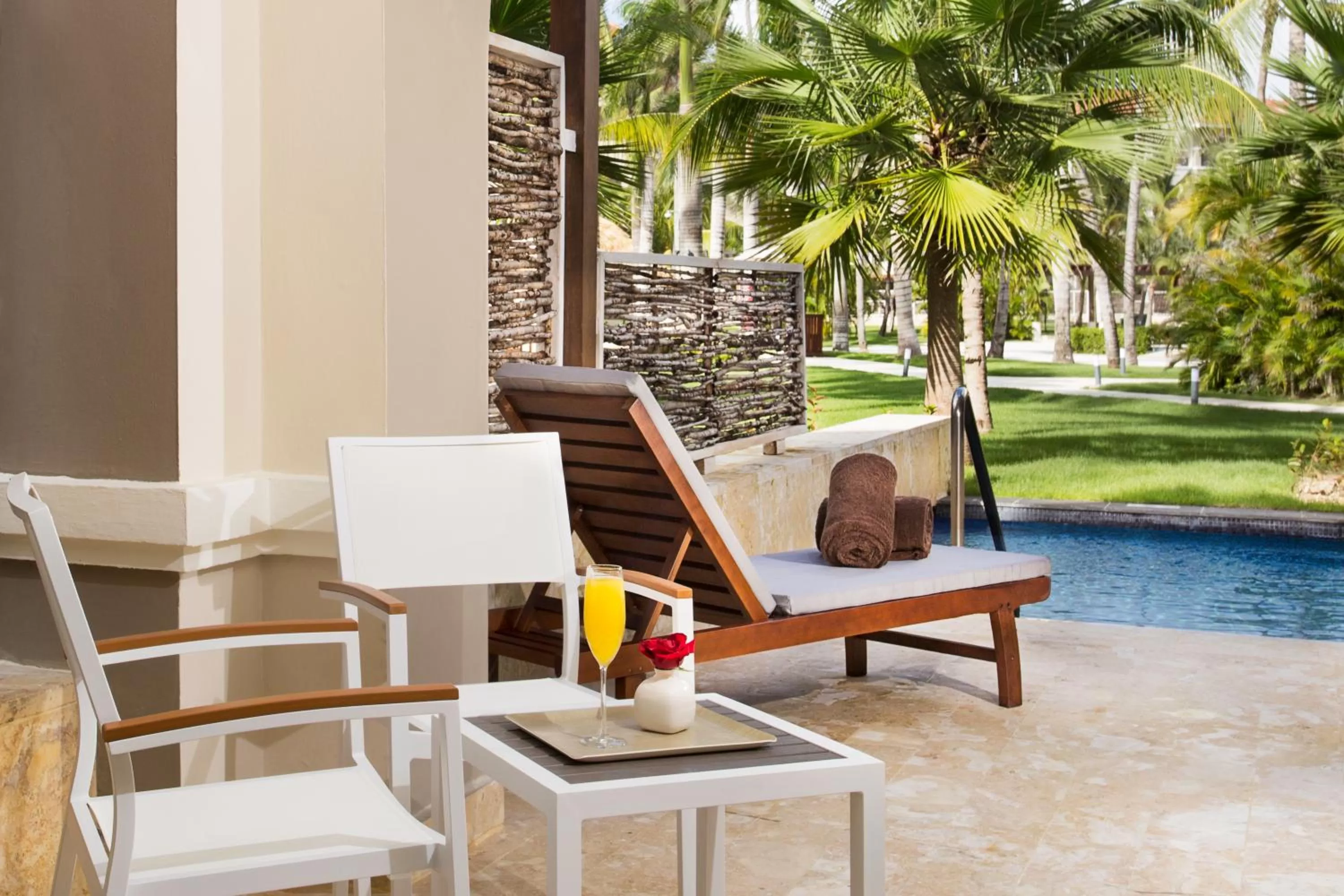 Balcony/Terrace in Secrets Royal Beach Punta Cana - Adults Only - All Inclusive