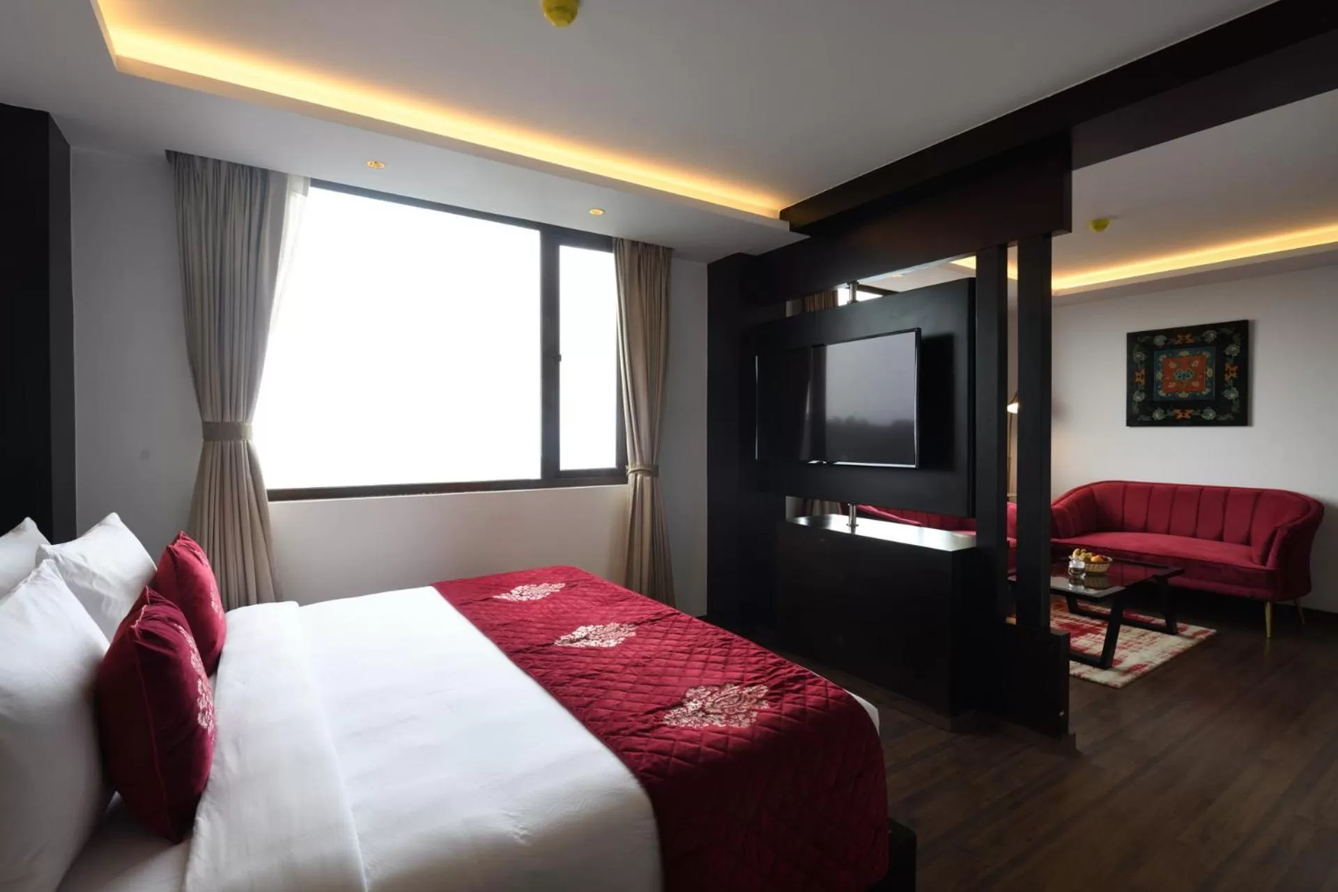 Bed in Ramada by Wyndham Gangtok Hotel & Casino Golden