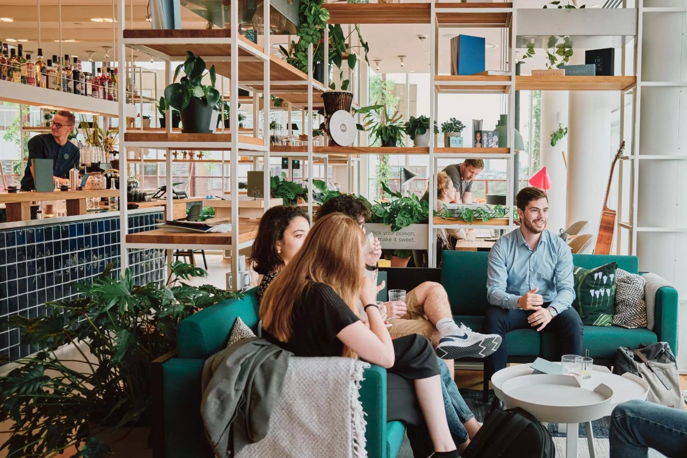 Lounge or bar in Zoku Copenhagen