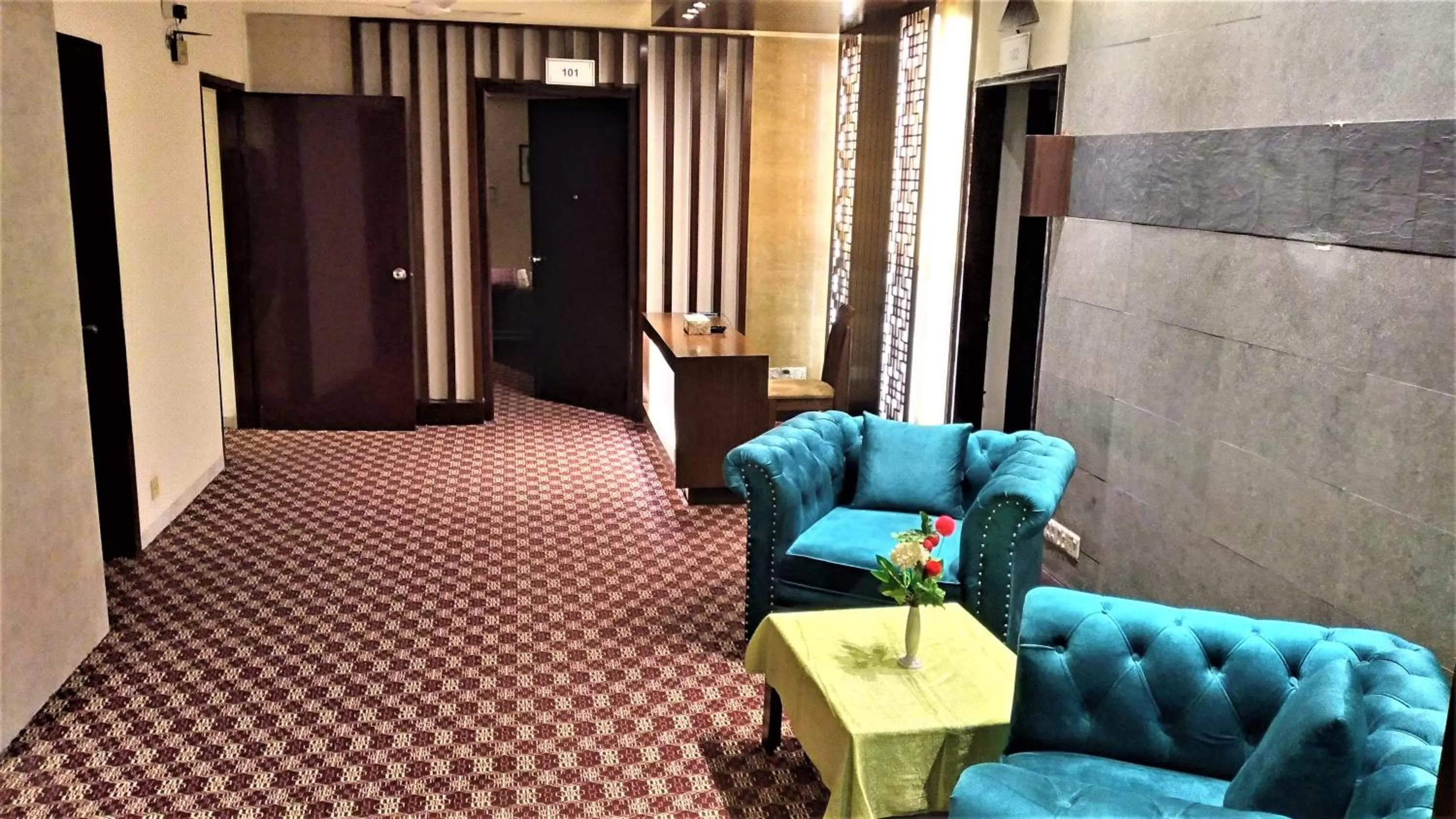 Seating Area in Center Point Apartment