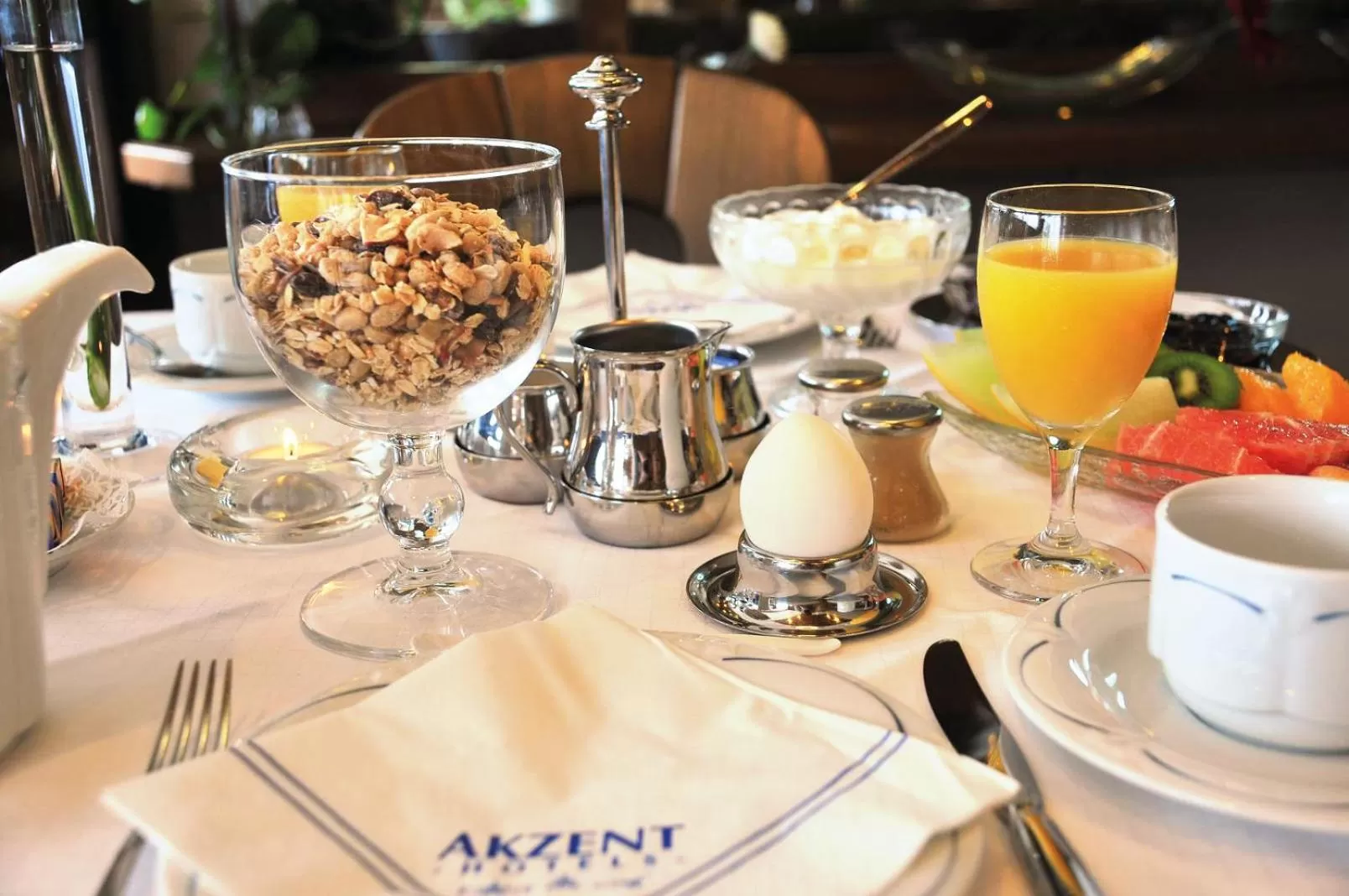 Breakfast in Akzent Hotel Körner Hof