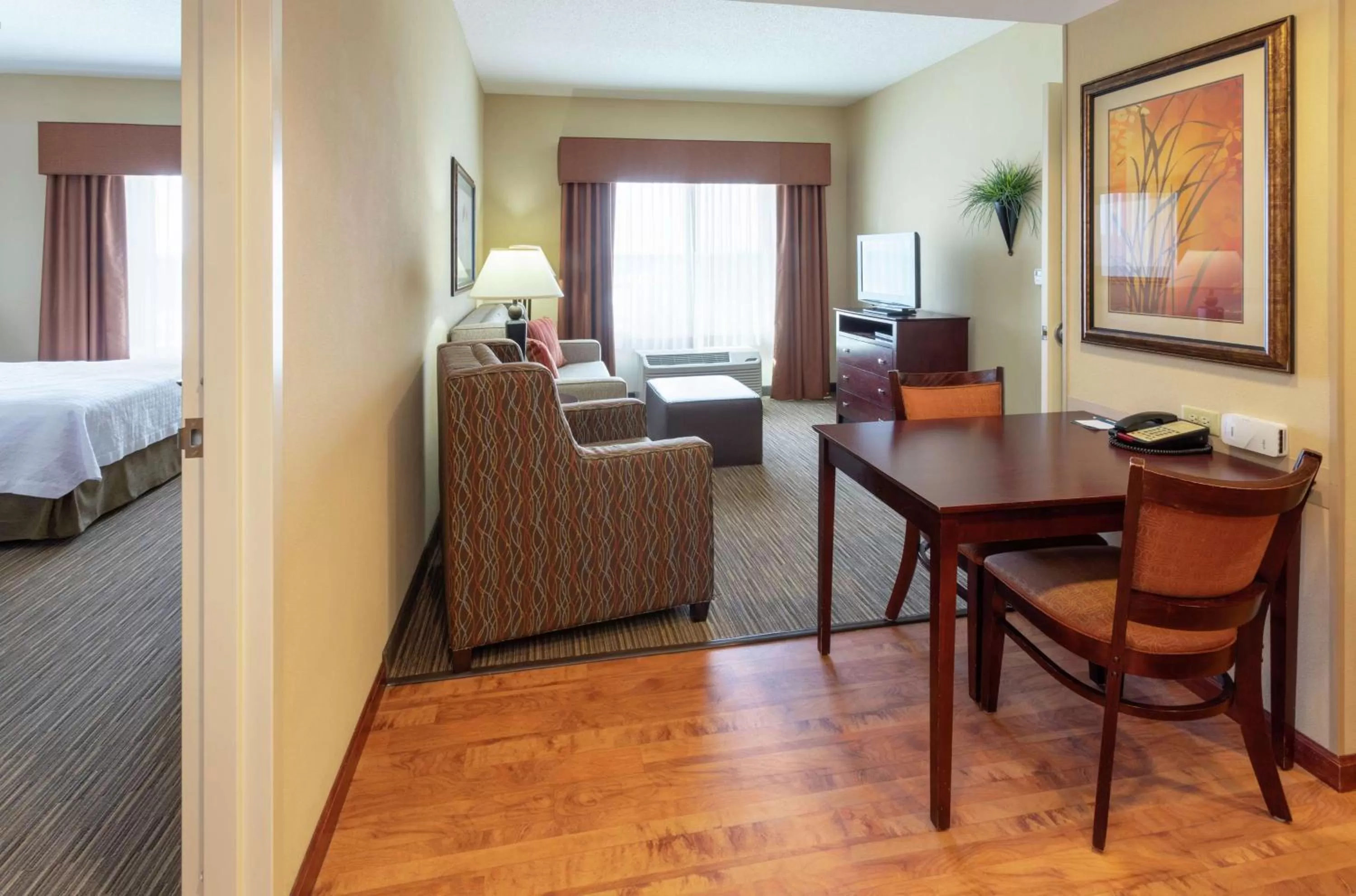 Bedroom, Bed in Homewood Suites by Hilton Minneapolis - Saint Louis Park at West End