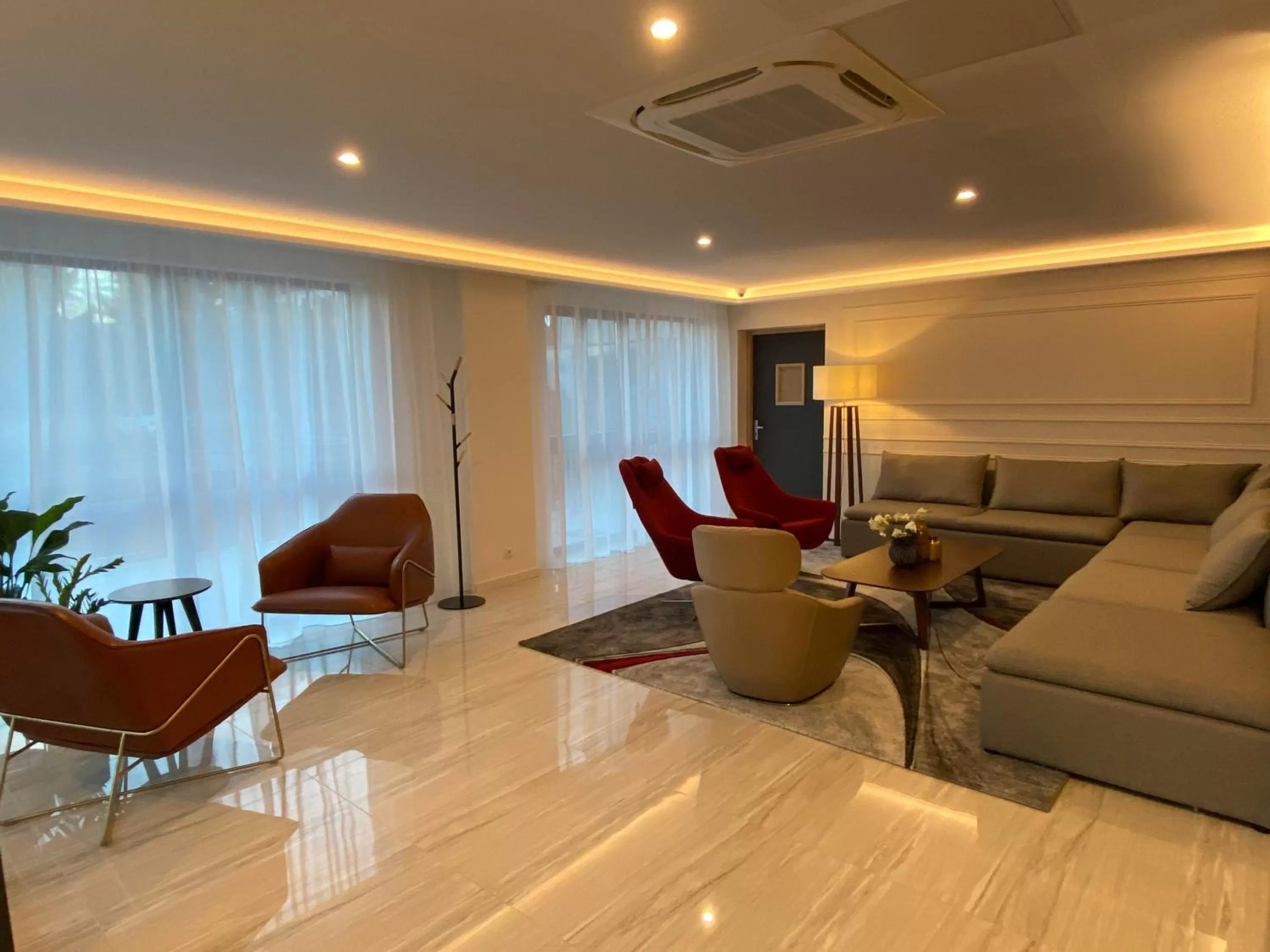 Lobby or reception in Woods Genève-Thoiry