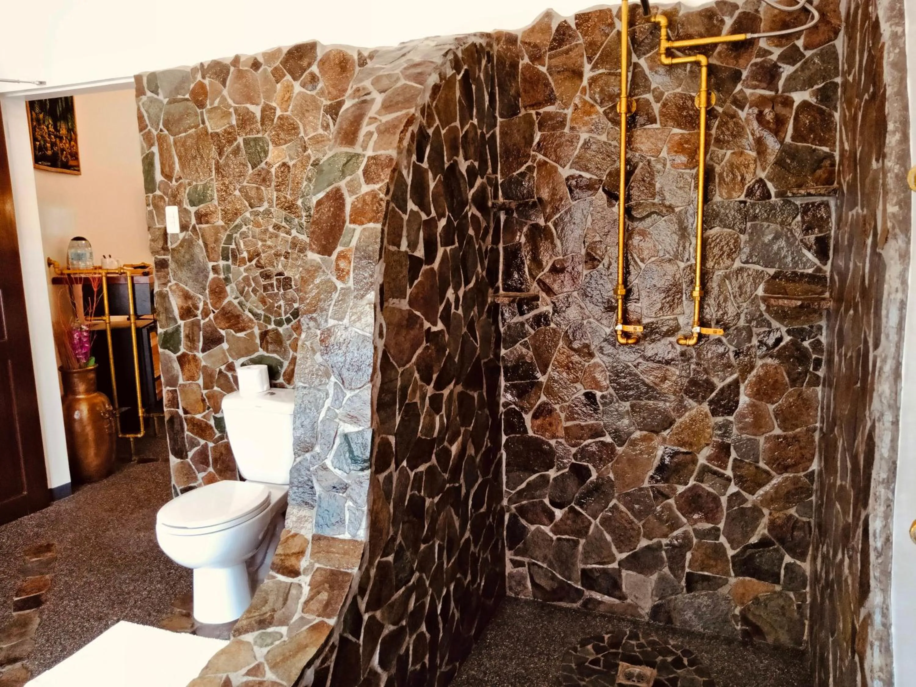 Decorative detail in White Chocolate Hills Resort