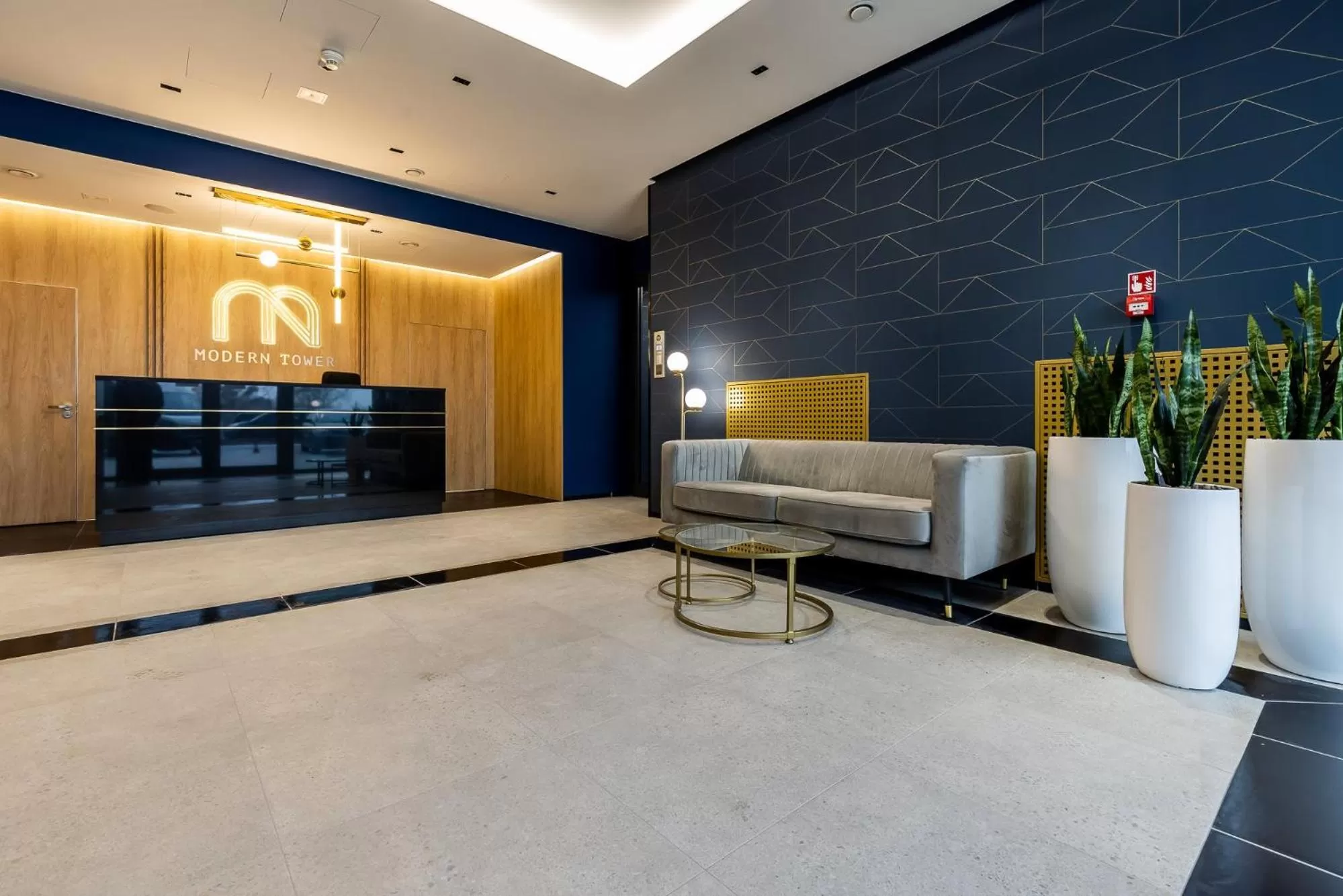 Lobby or reception in Symphony Modern Tower Apartamenty