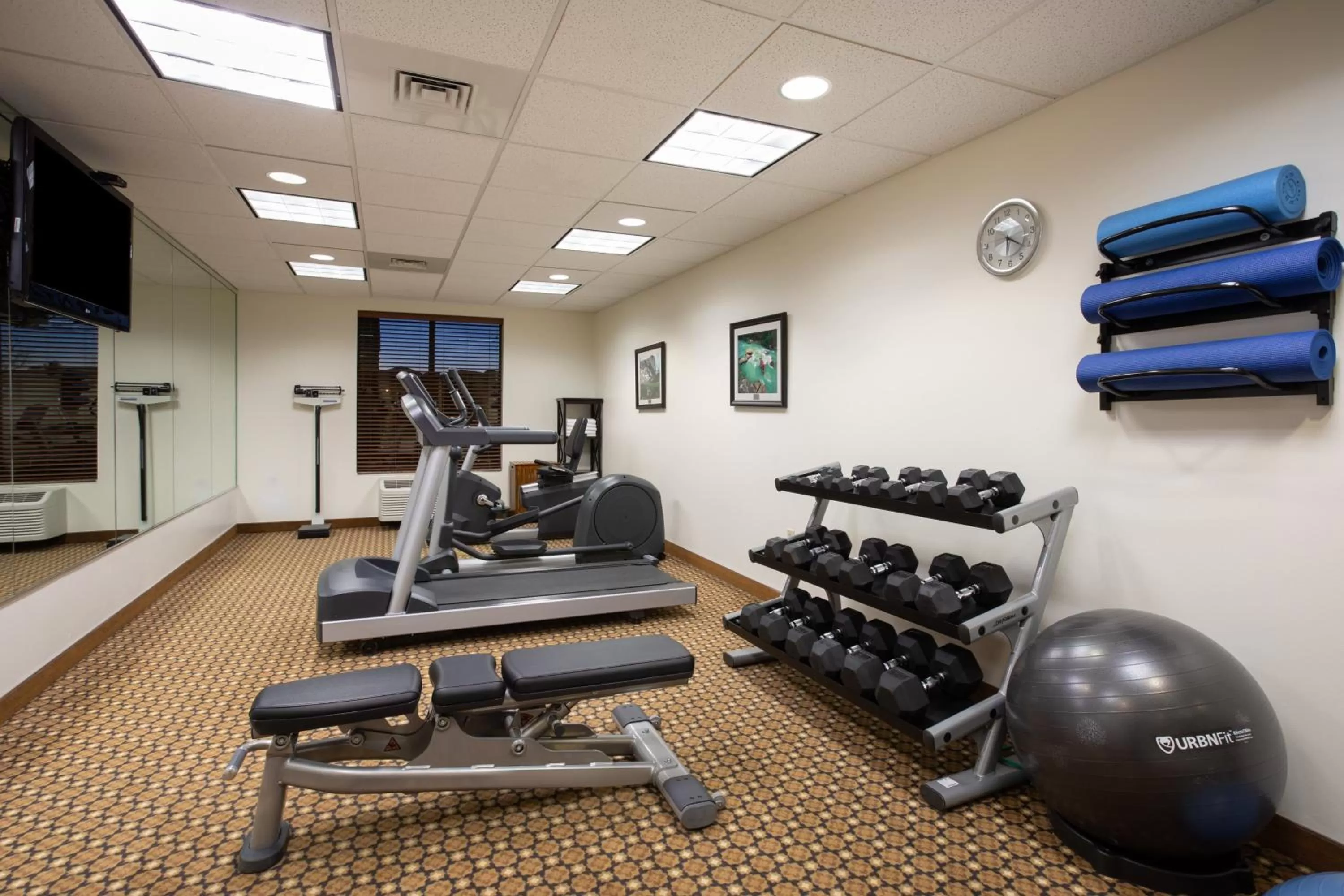 Fitness centre/facilities in Holiday Inn Express Hotel & Suites Lander by IHG
