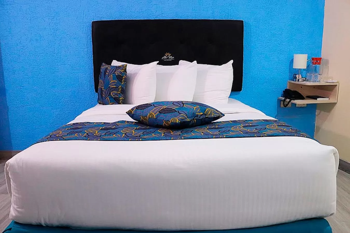 Bed in Hotel Alto Mar