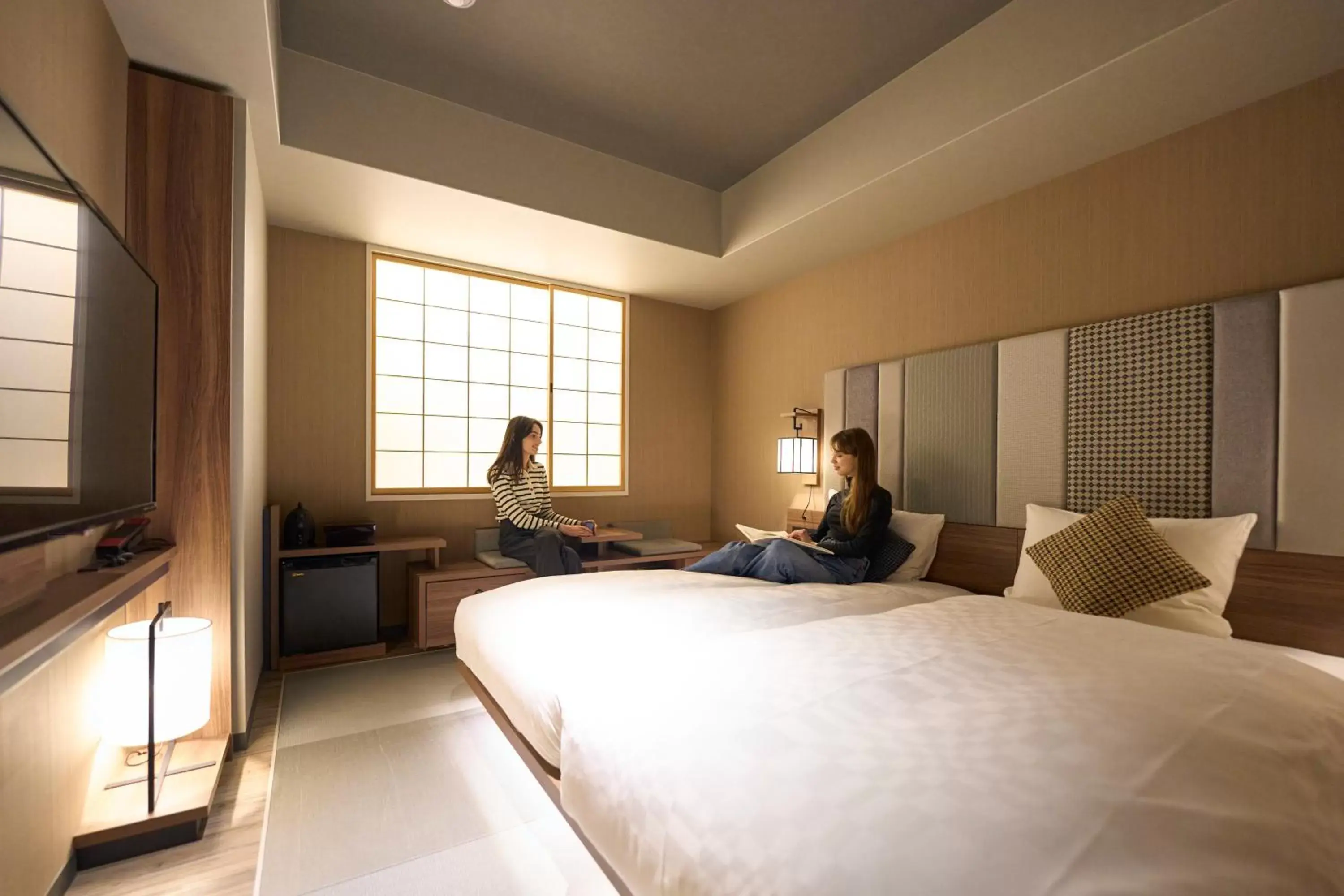 Standard Hollywood Twin Room - single occupancy in Hotel Resol Kyoto Shijo Muromachi Standard Hollywood Twin Room - single occupancy in Hotel Resol Kyoto Shijo Muromachi
