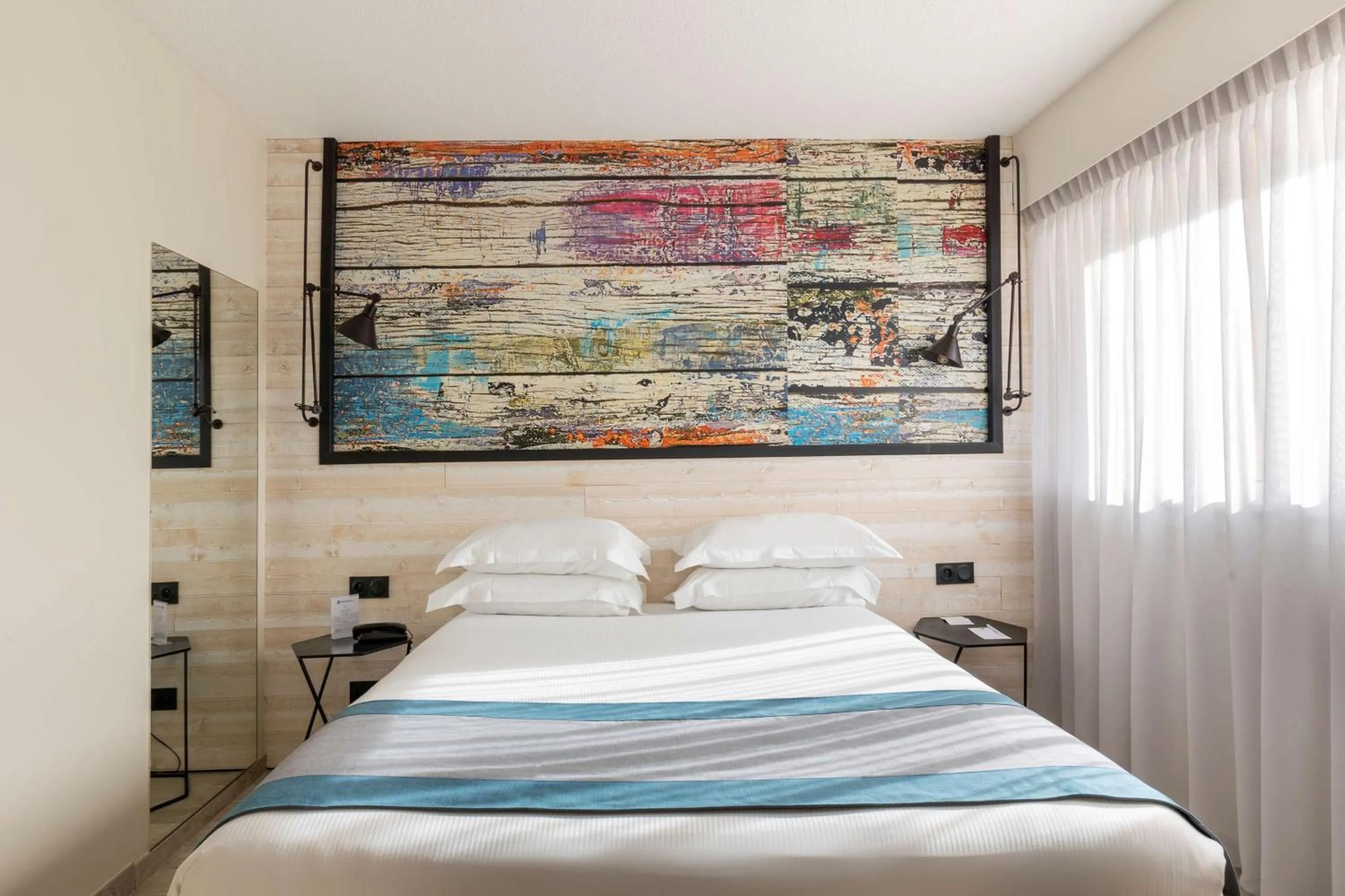 Bedroom, Bed in Best Western Plus Hotel Canet-Plage