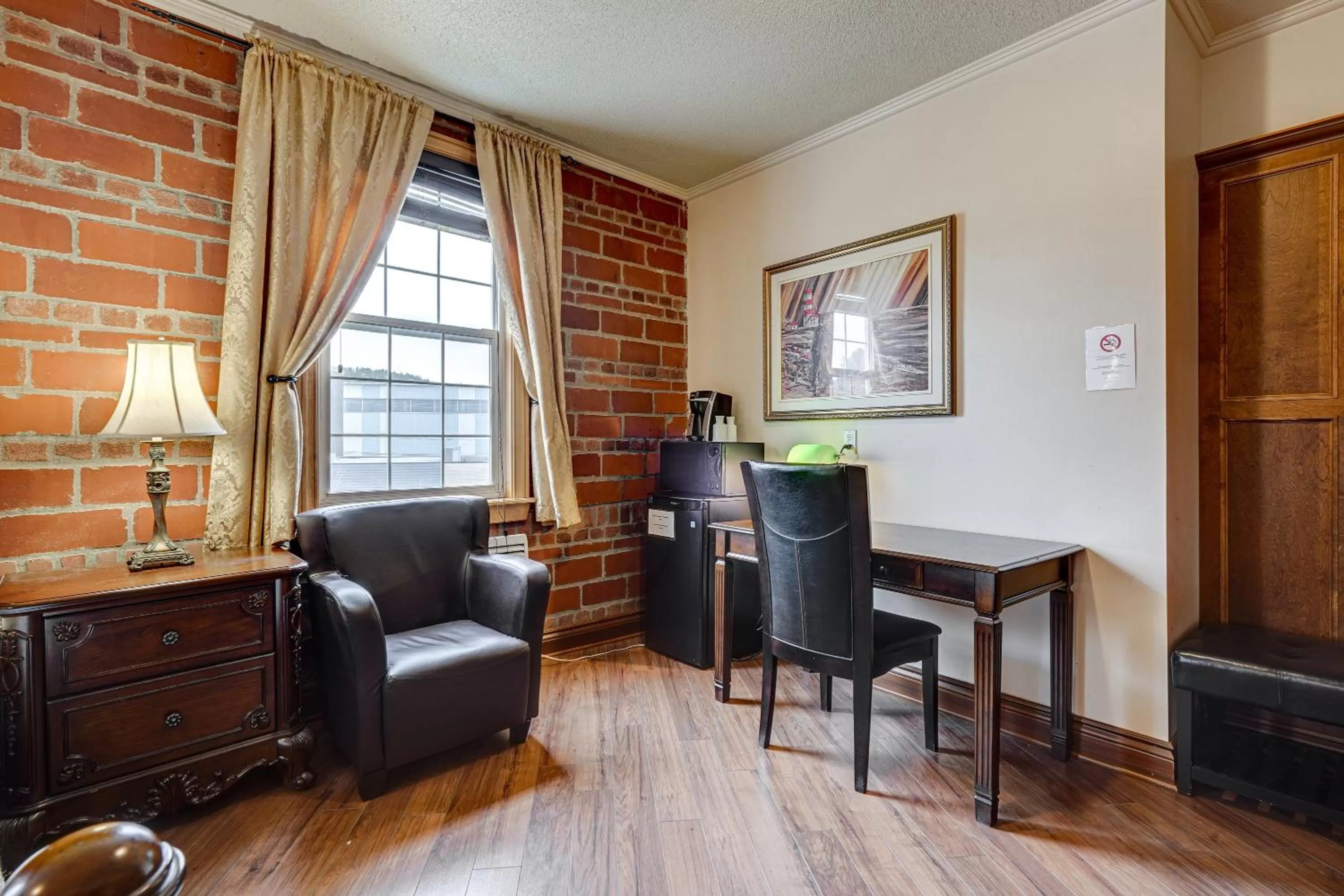 Seating area in Le Grand Hôtel